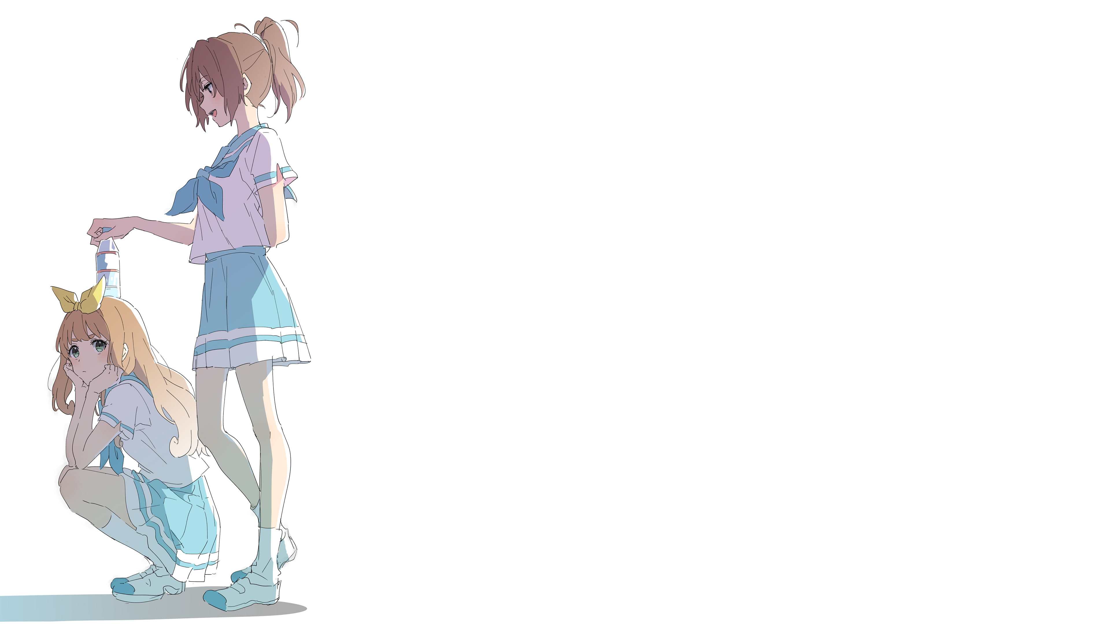 Natsuki Nakagawa, Sound! Euphonium, Yuuko Yoshikawa, 4K, Anime, HD Wallpaper