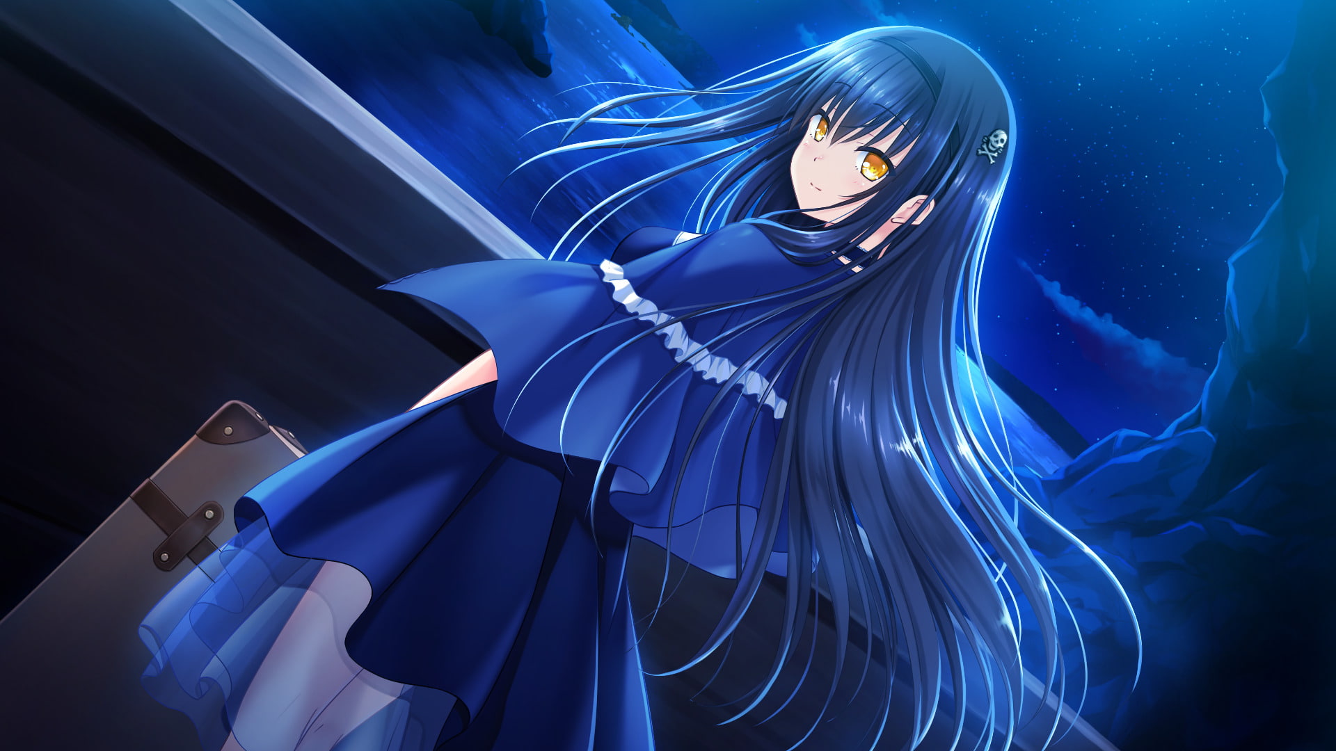 Summer Pockets, Anime, Hukushima Kamome, 1080P, HD Wallpaper