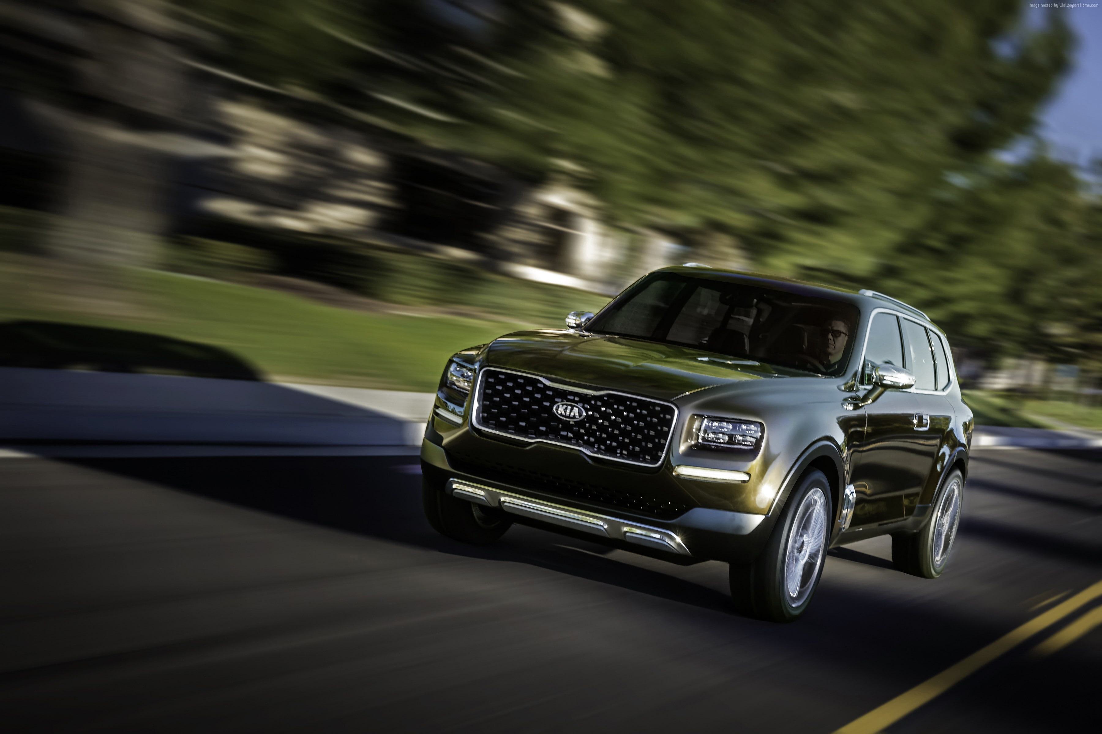 NAIAS 2016, 2K, Kia Telluride, HD Wallpaper