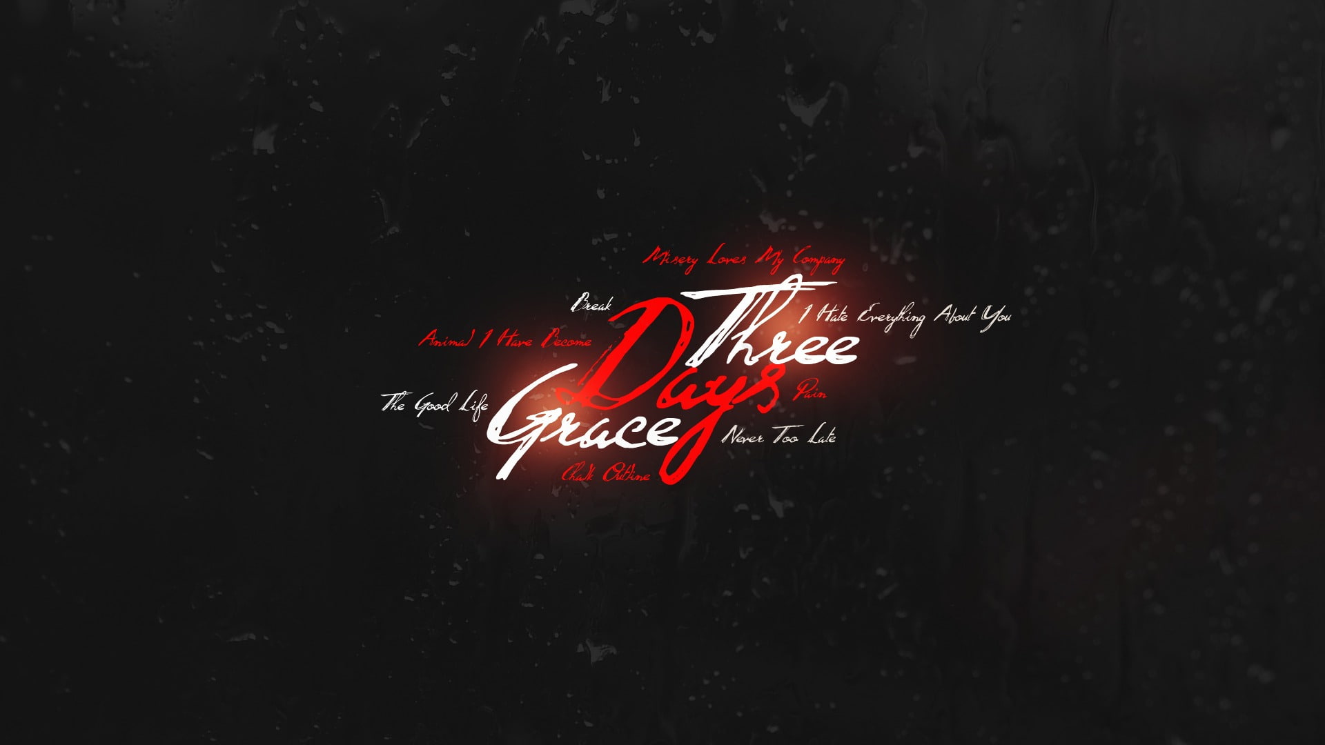 walst, three, 1080P, grace, lettering, matt, days, HD Wallpaper