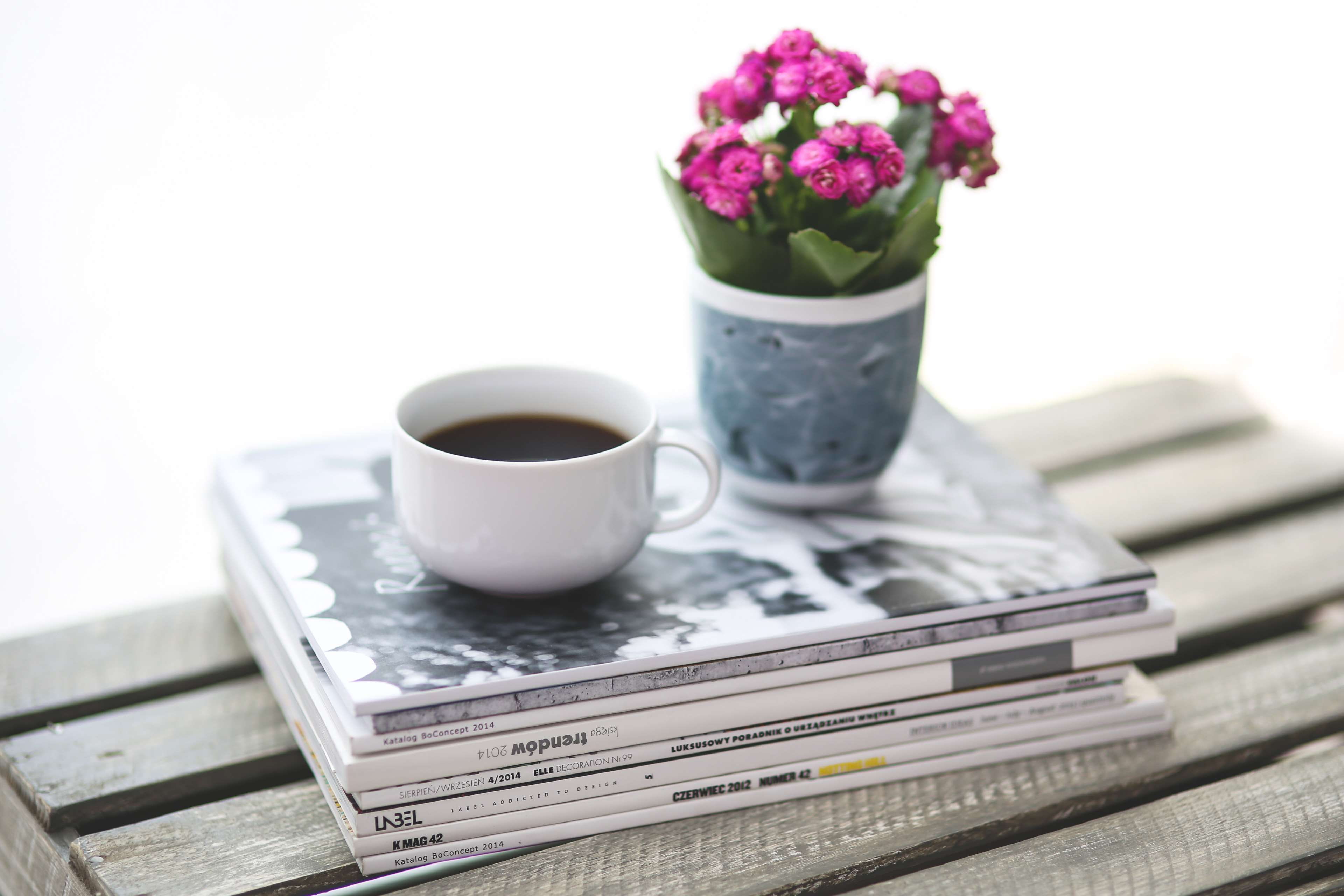 reading, espresso, drink, plant, flower, coffee cup, flower arrangement, dawn, coffee, hot drink, no people, tea, kalanchoe, mug, crockery, refreshment, HD Wallpaper
