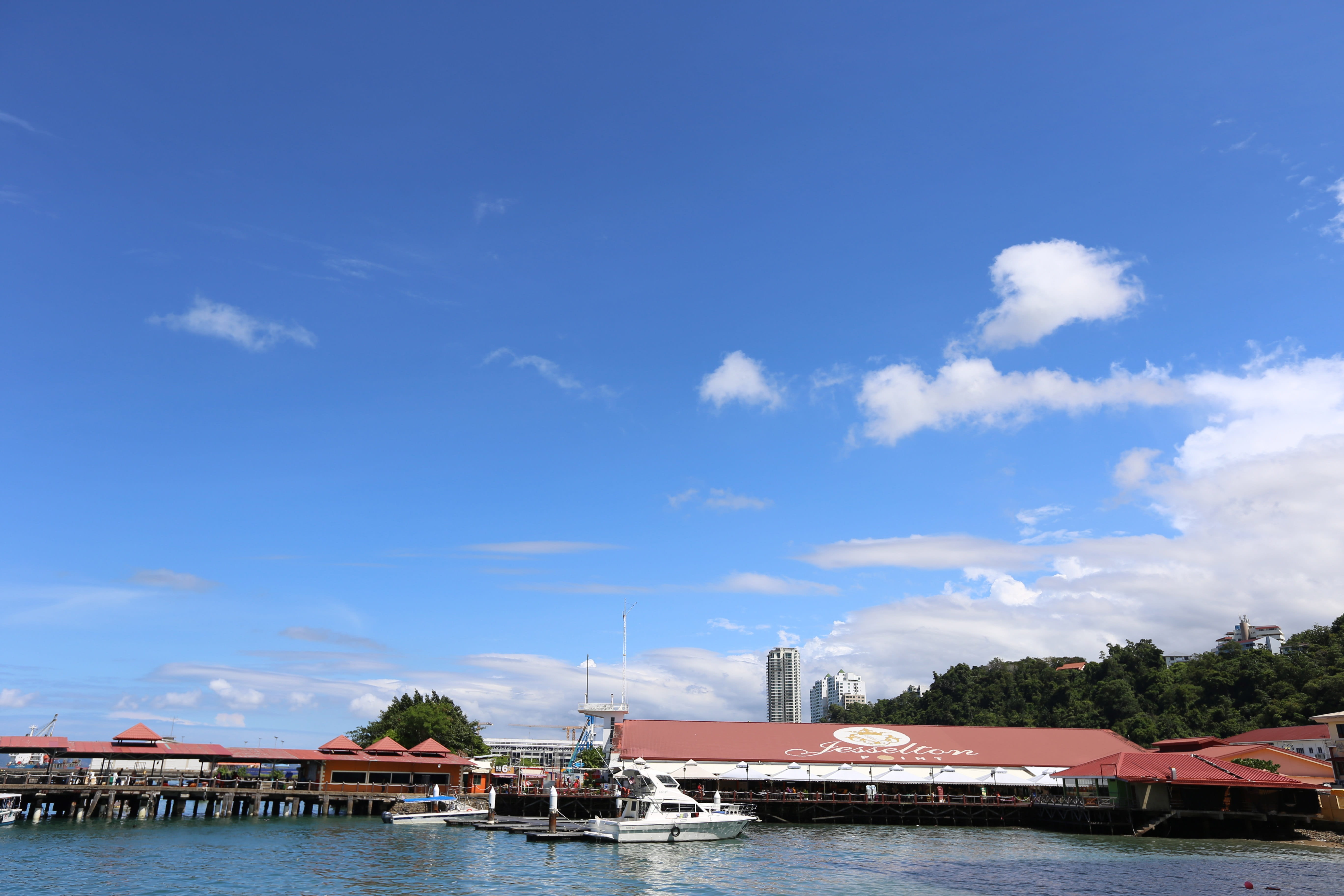 architecture, tree, the body of water, day, some people dont, blue sky, cloud - sky, transportation, nautical vessel, heaven, travel, blue, waterfront, HD Wallpaper