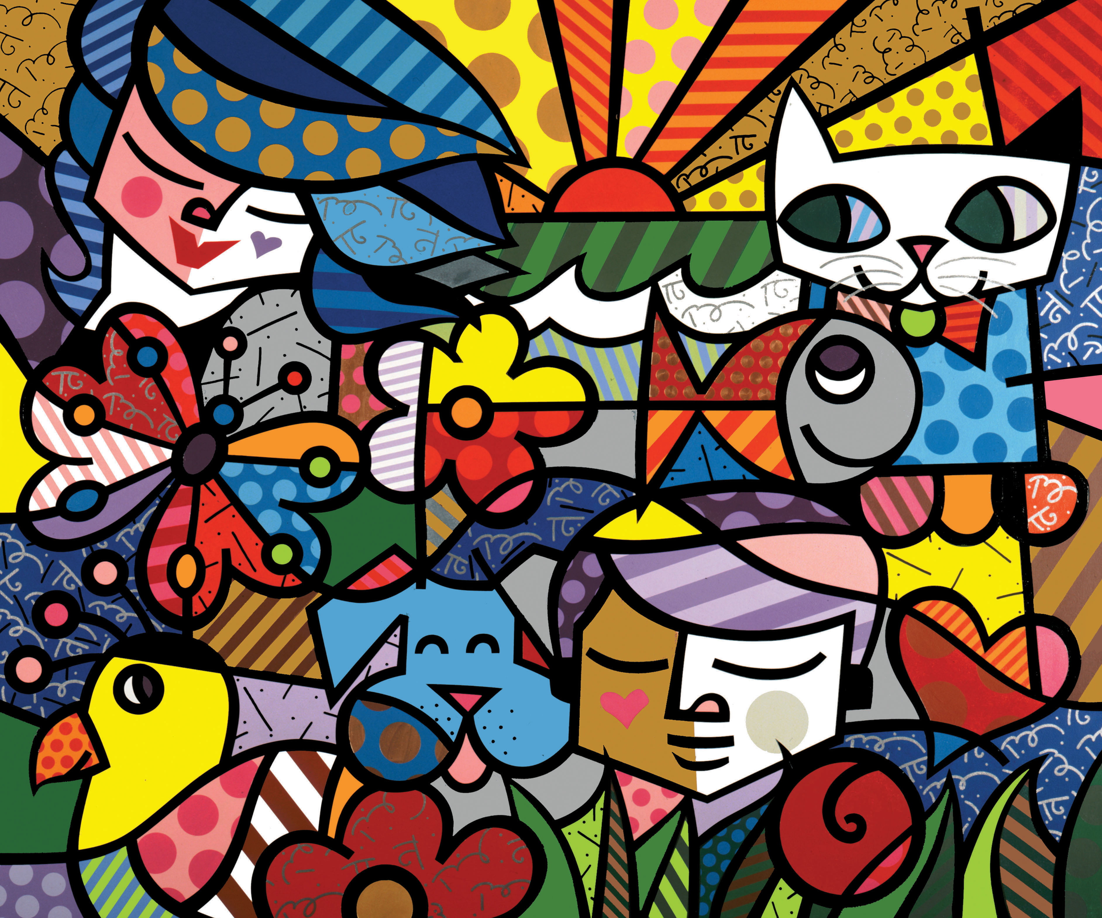 face, multi Colored, architecture, vector, communication, multicolored, computer Graphic, glass, no people, illustration, color, decoration, pattern, image, HD Wallpaper