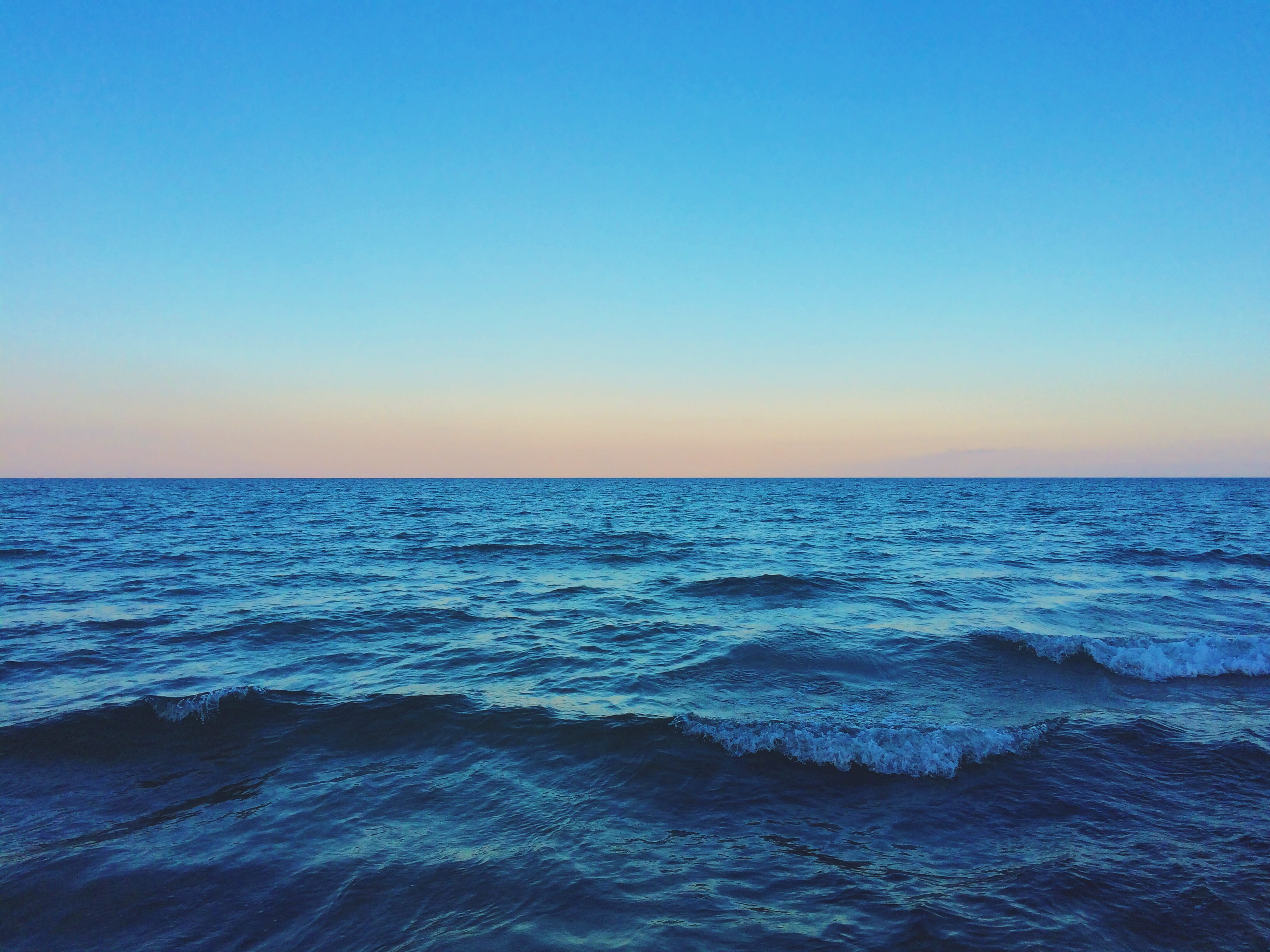 scenics - nature, beauty in nature, 2K, sunset, no people, waterfront, italy, pink, outdoors, sky, tranquil scene, tranquility, clear sky, wonderful, spiaggia eloro, HD Wallpaper