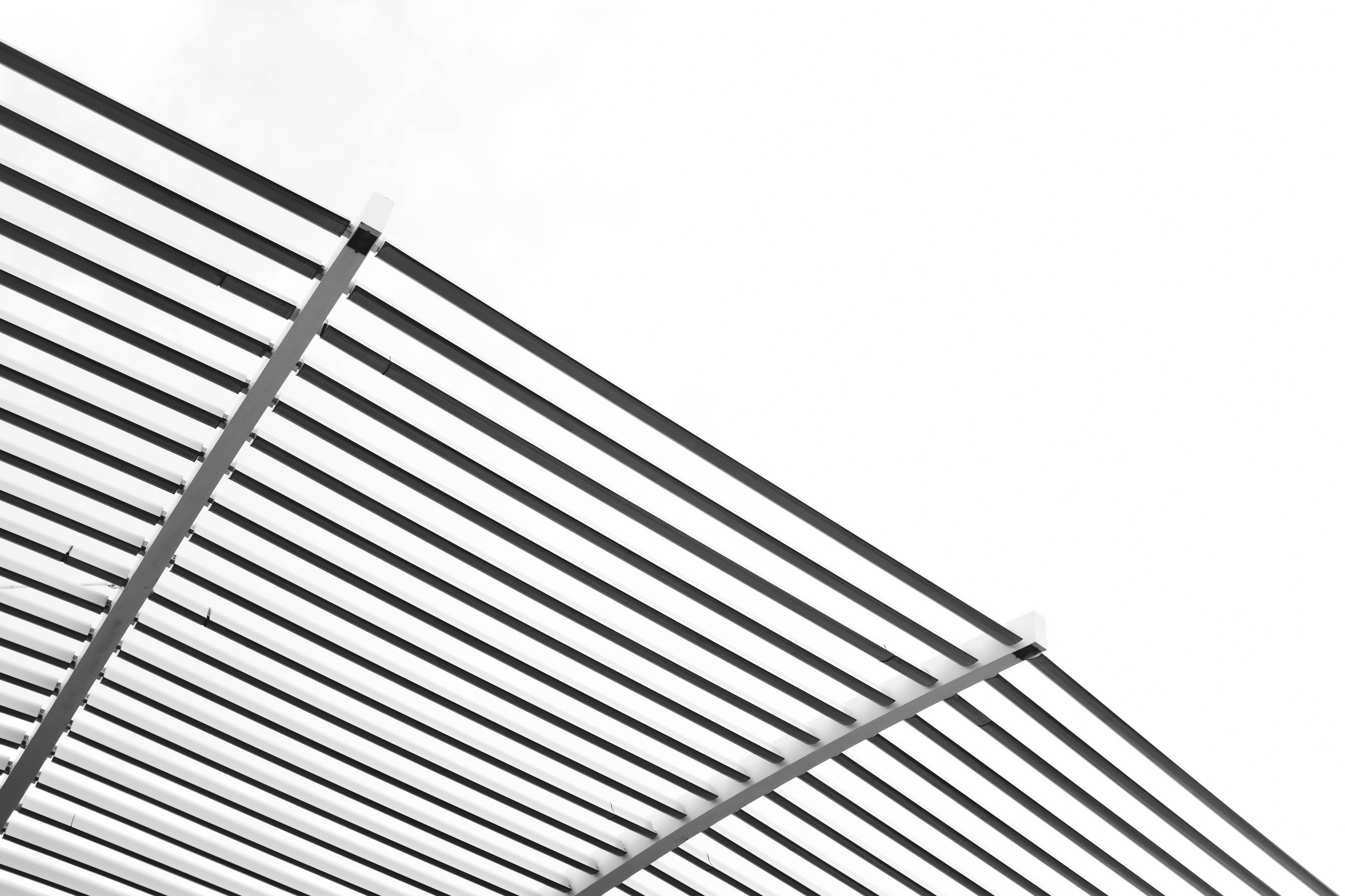 repetition, abstract, copy space, day, outdoors, steel, office building exterior, noir, architecture, singapore, white, 5K, modern, built structure, urban, HD Wallpaper