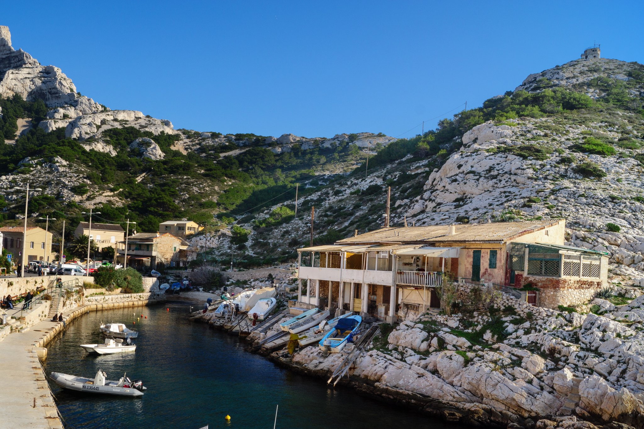 nature, 1080P, provence, rivages, panorama, marseille, panoramic, sea, france, calanques, HD Wallpaper