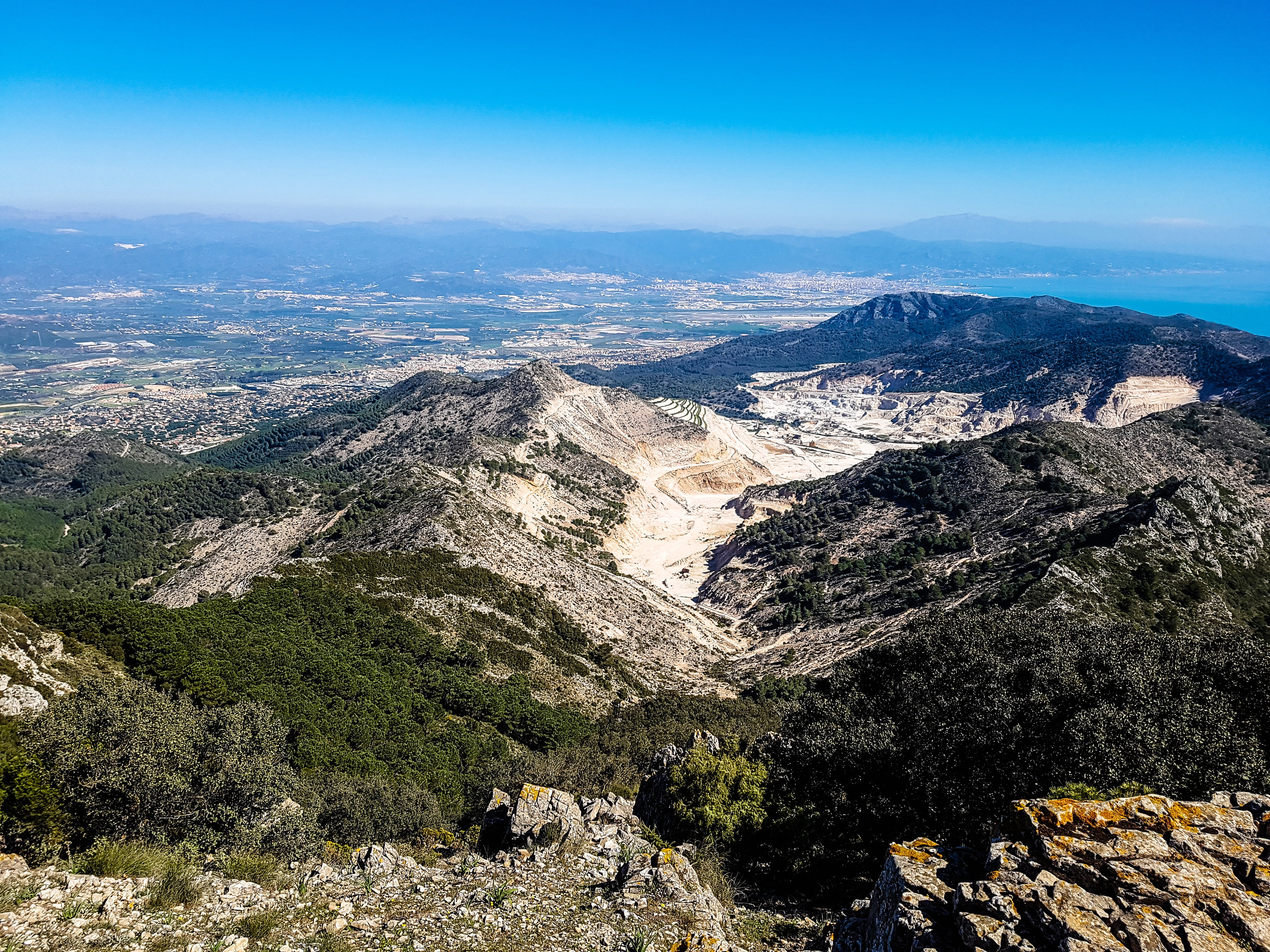 andalucia, mountain, no people, landscape, remote, tranquil scene, tranquility, quarry, environment, idyllic, hiking, plant, andalusia, non-urban scene, HD Wallpaper