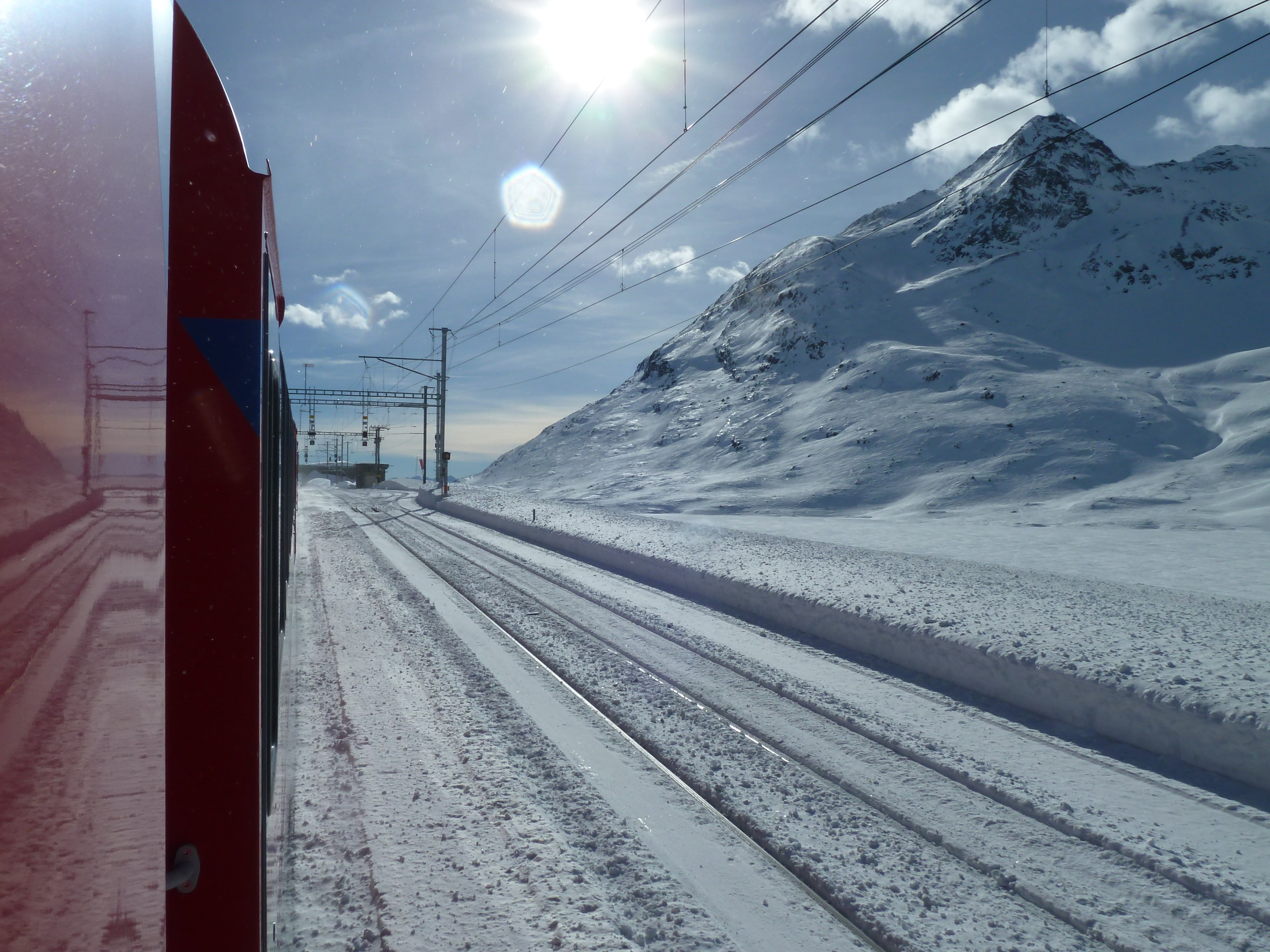 cable, beauty in nature, covering, transportation, graubünden, no people, winter, snow, sky, outdoors, day, cold temperature, nature, mode of transportation, HD Wallpaper