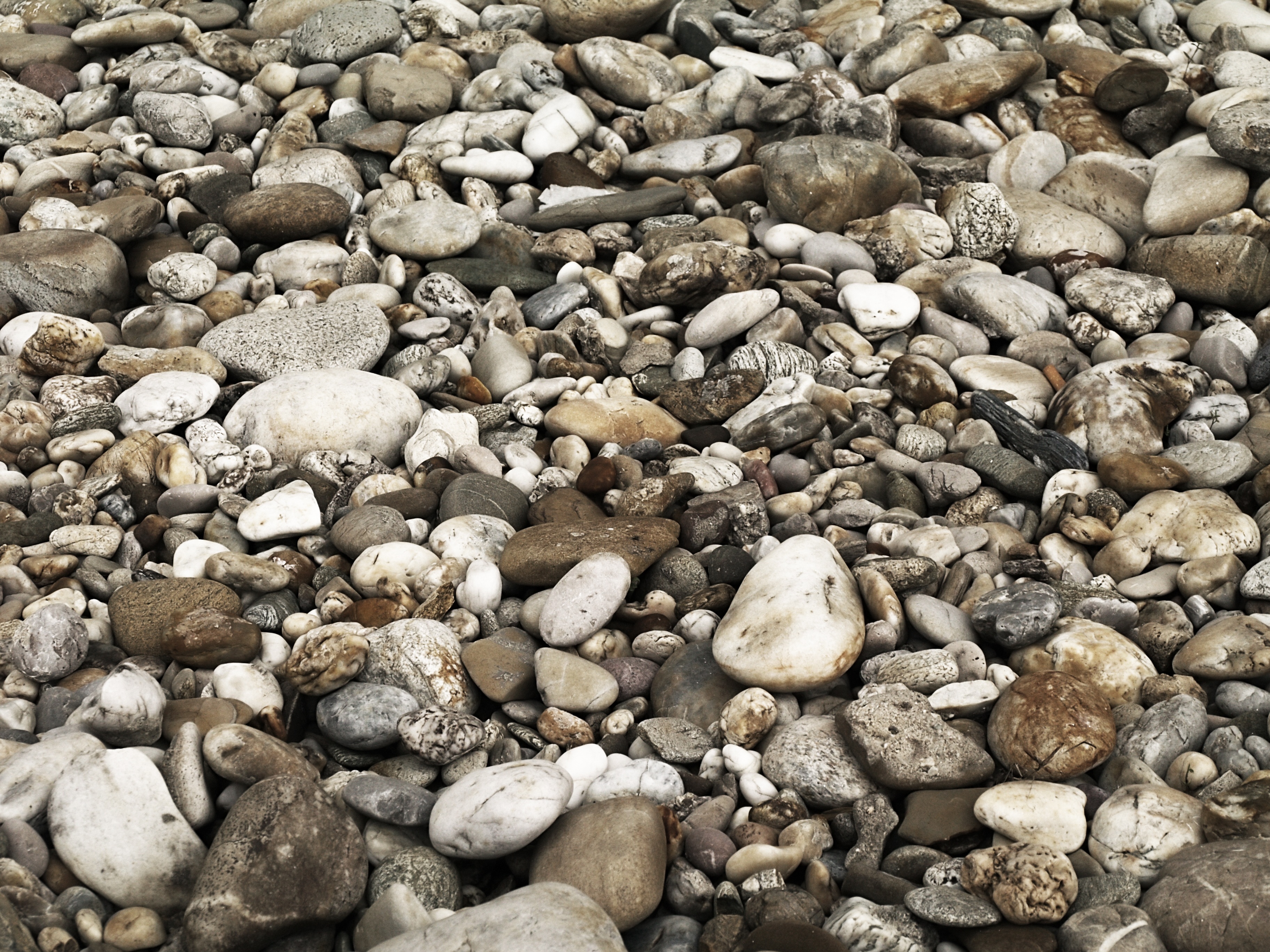 day, steinchen, rock, scree, sunlight, textured, outdoors, nature, cairn, steinig, structure, no people, 2K, pebbles, rock - object, close-up, beach, stone - object, HD Wallpaper