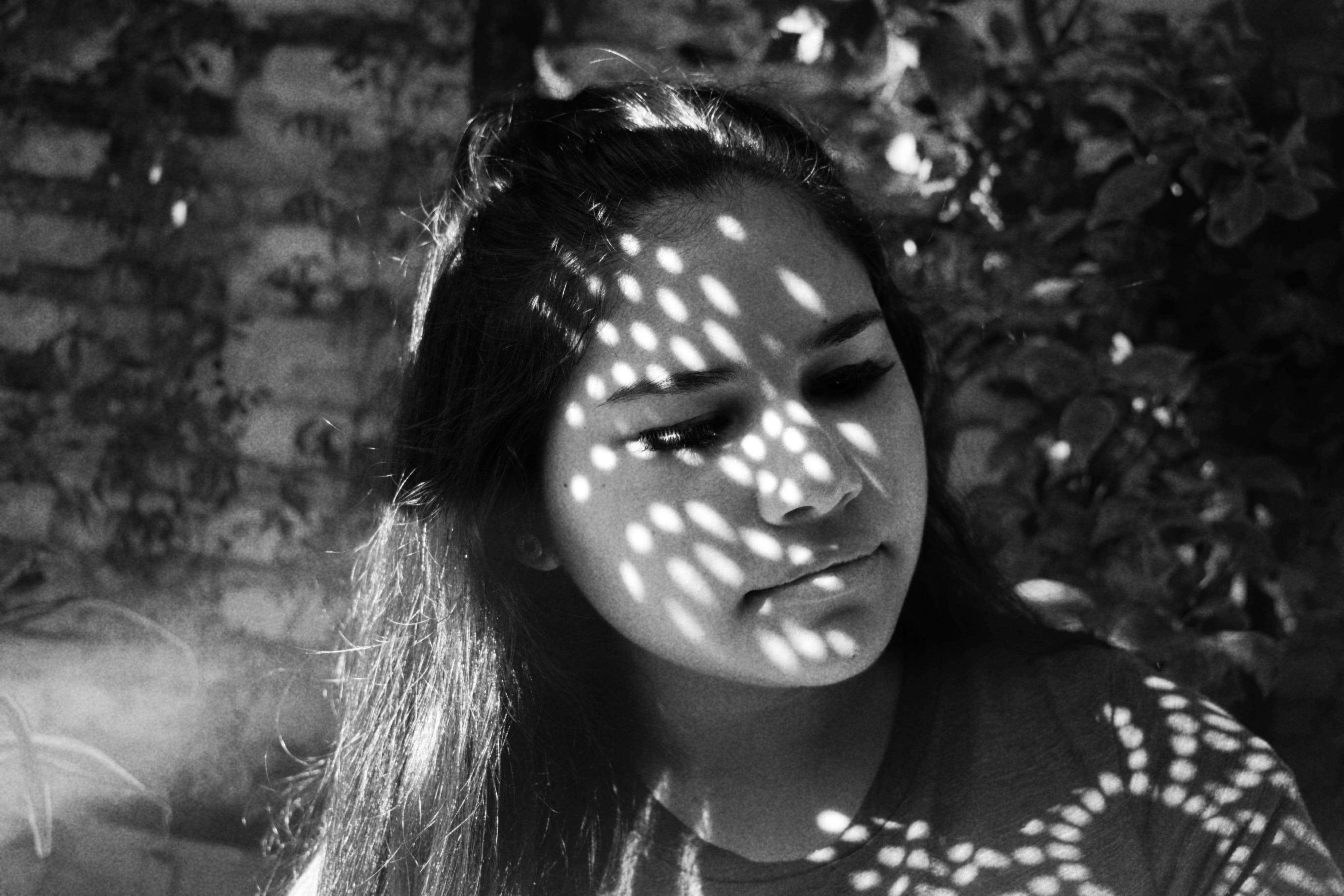 youth, filters, portrait, women, lifestyles, 4K, girl, focus on foreground, headshot, black and white, young women, contemplation, person, young adult, HD Wallpaper