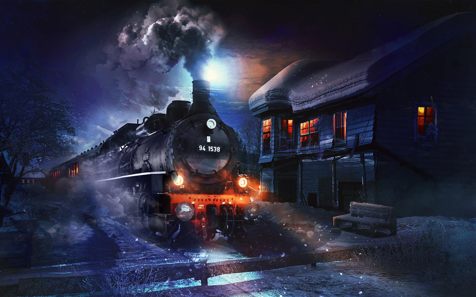  coal, 1080P, train, HD Wallpaper
