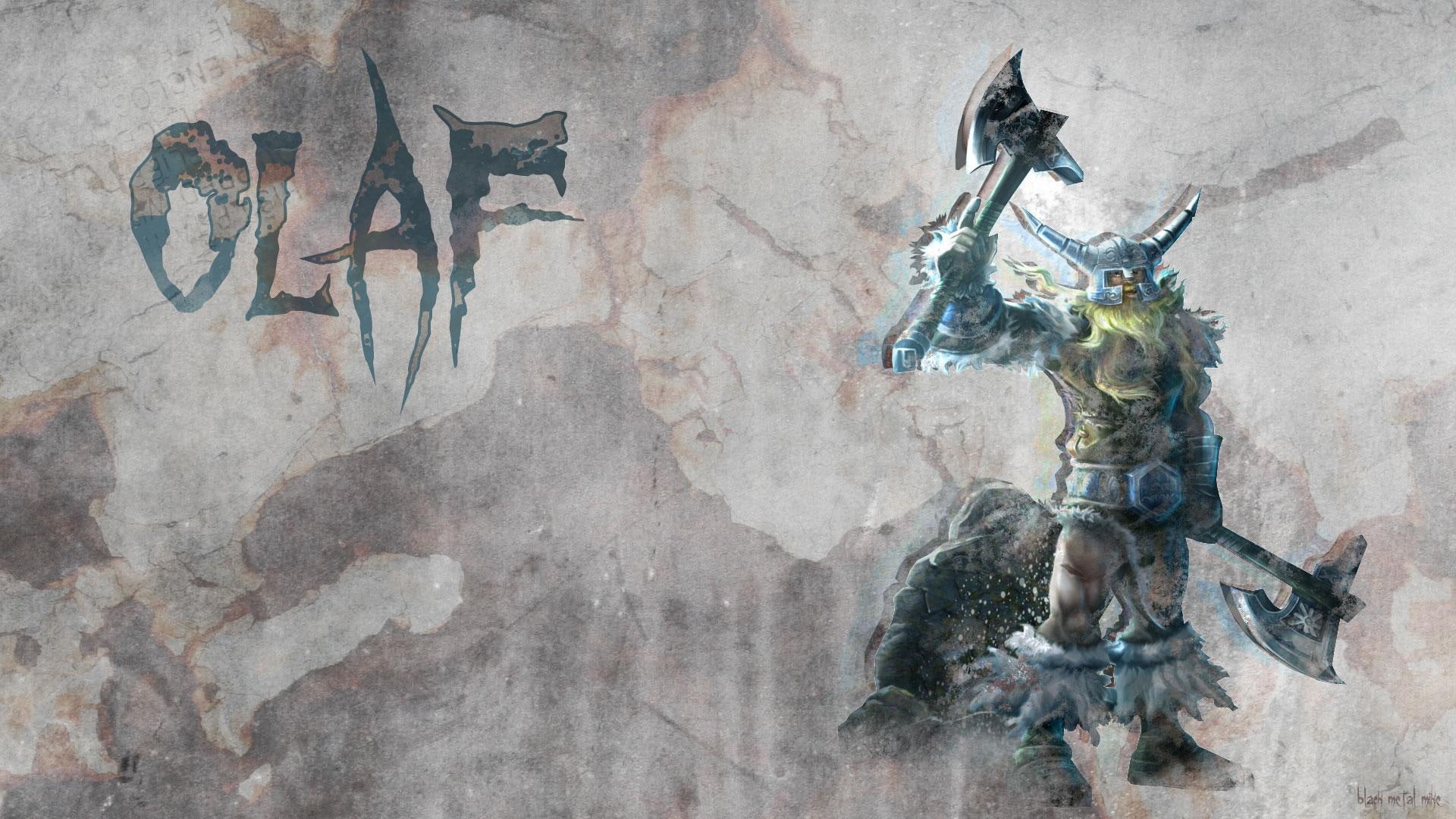 legends, games, olaf, illustration, game, league of legends, 1080P, league, HD Wallpaper