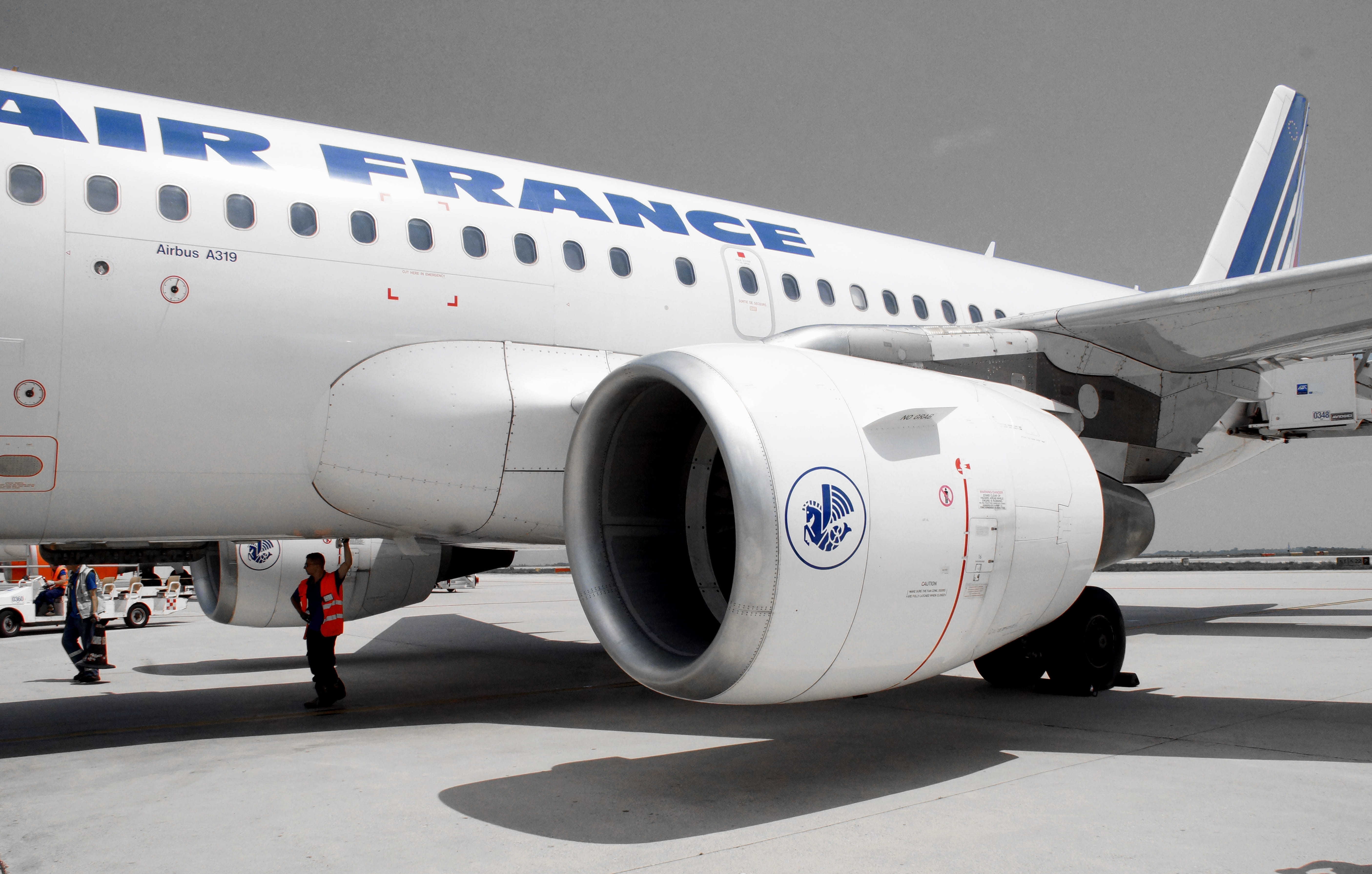 business travel, airport, industry, mode of transportation, stationary, 5K, architecture, af a319-111, aerospace industry, people, travel, engine, engineering, HD Wallpaper