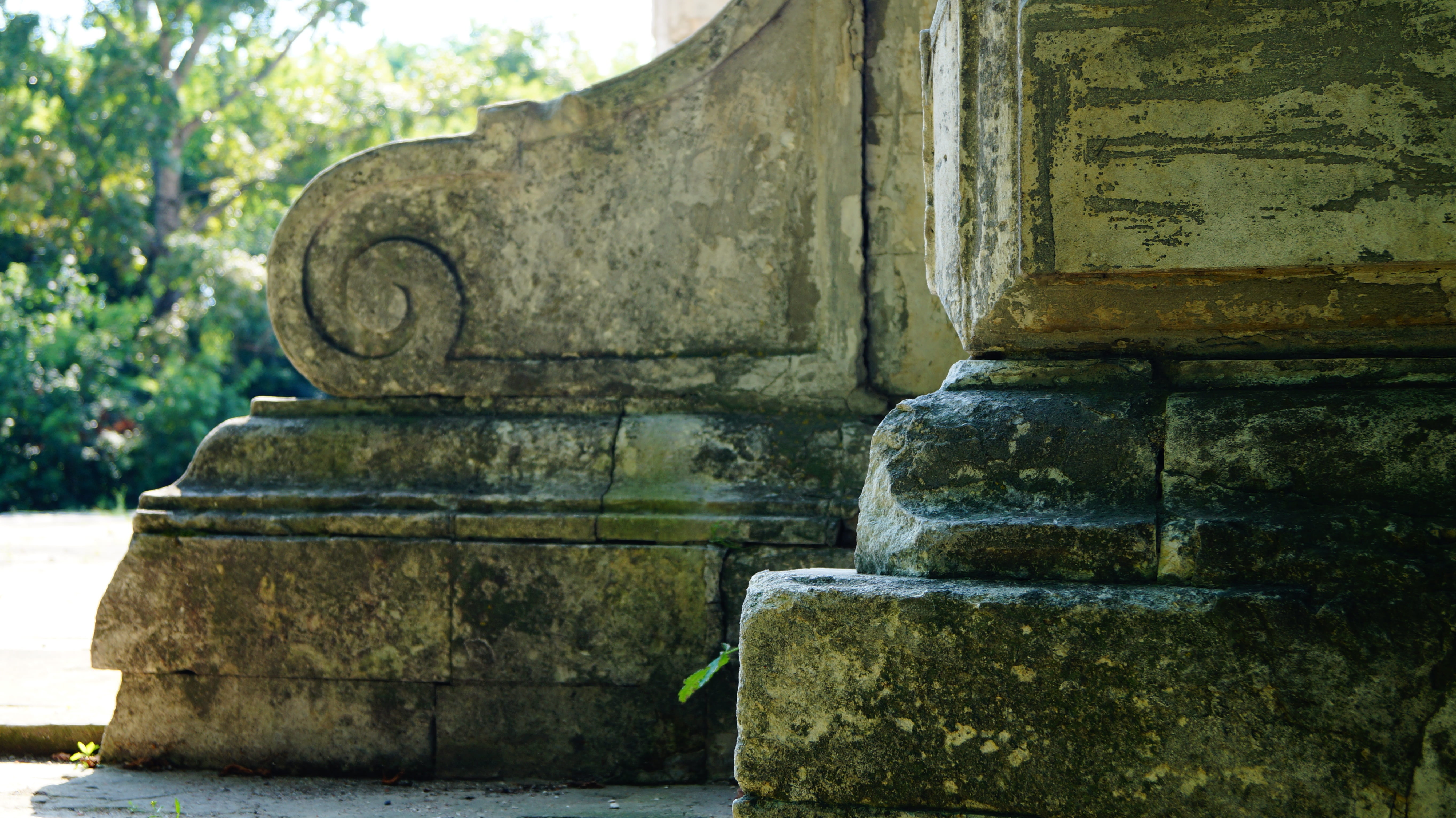 solid, religion, built structure, 18th century, nature, craft, antiquity, old, homestead, showplace, summer, architectural column, stone material, old ruin, HD Wallpaper