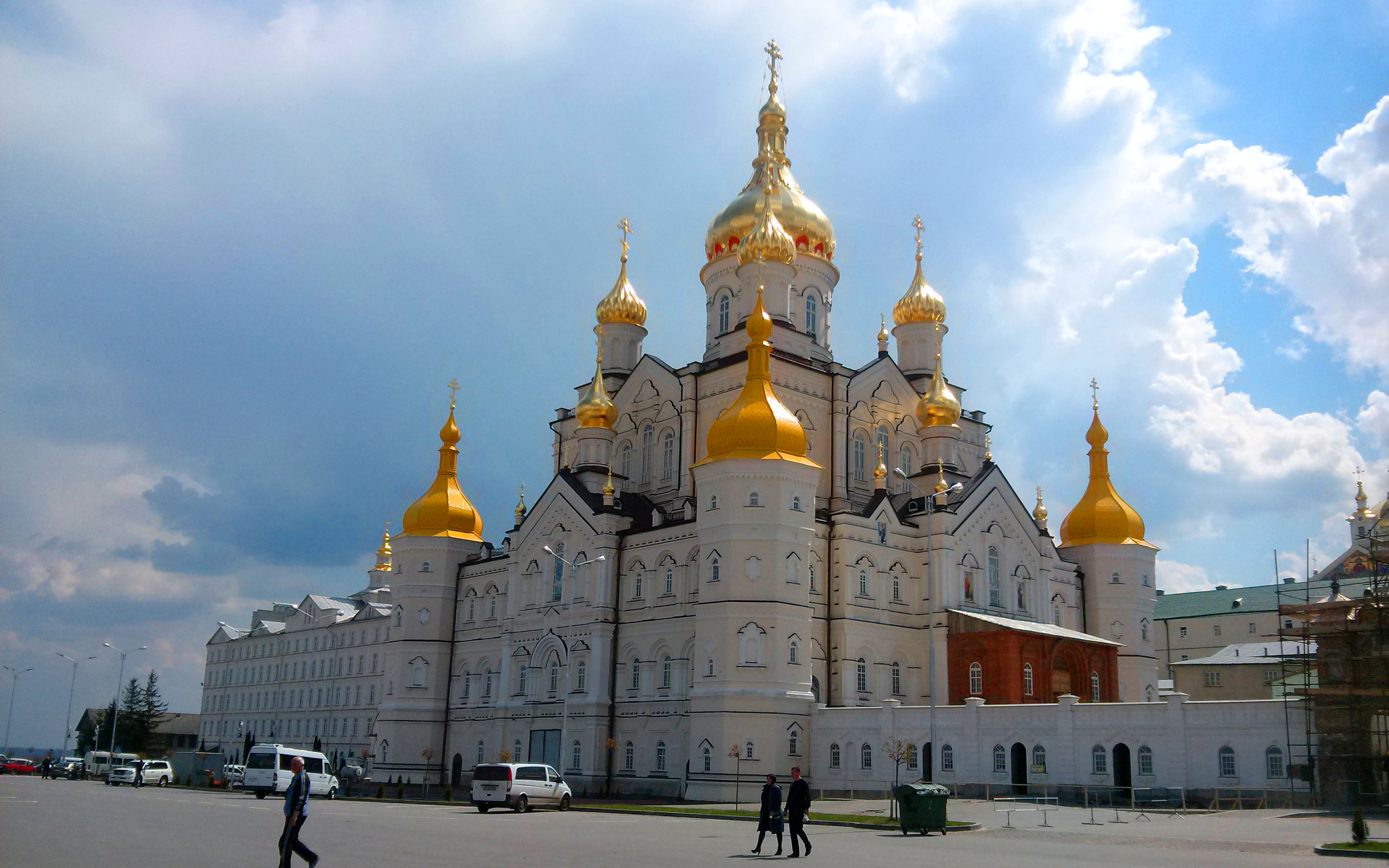 sky, potocki, nature, outdoors, travel, religion, travel destinations, architecture, building exterior, uspensky, dome, built, incidental people, cathedral, HD Wallpaper