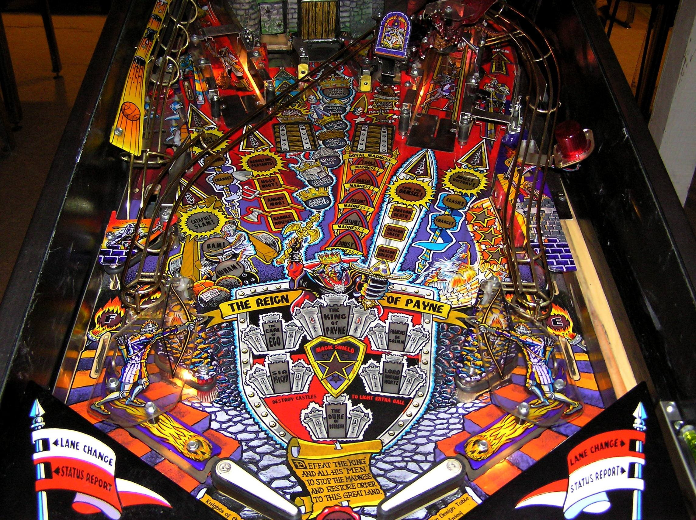 pinball, 1080P, HD Wallpaper