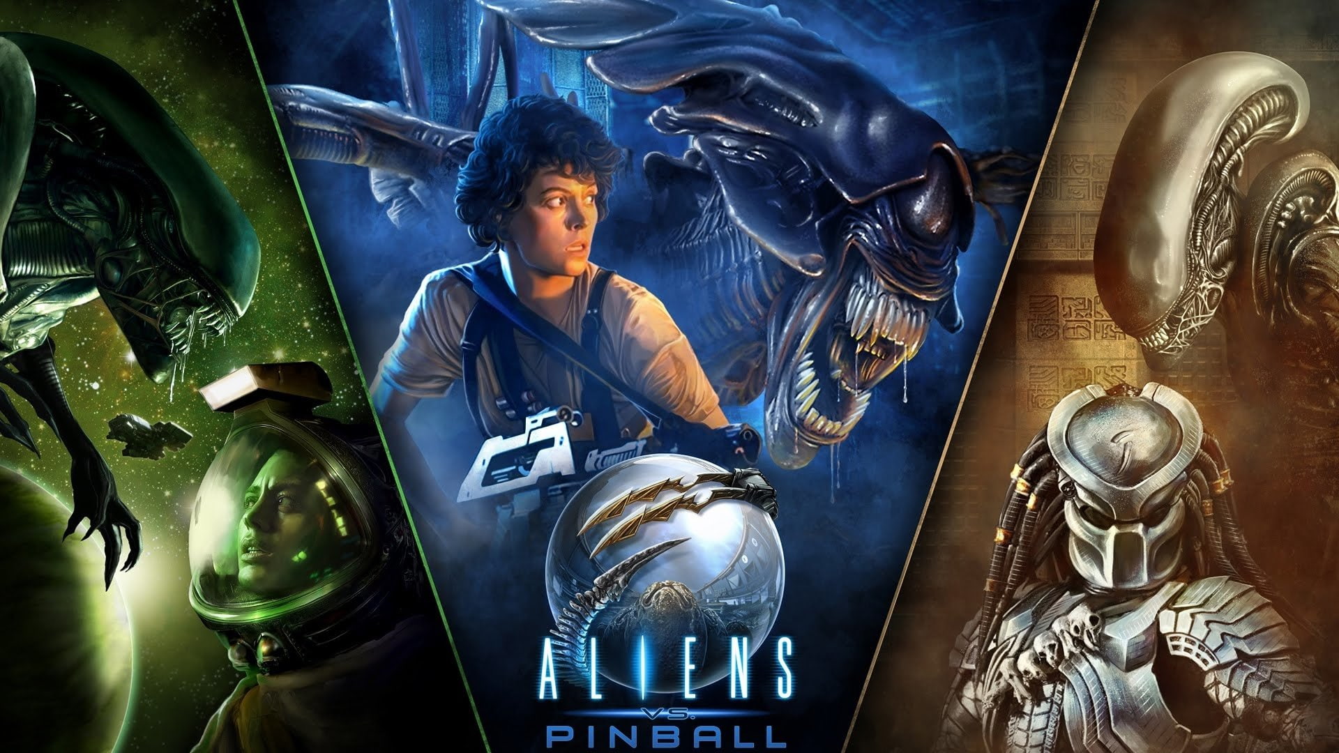 Video Game, Aliens vs. Pinball, 1080P, HD Wallpaper