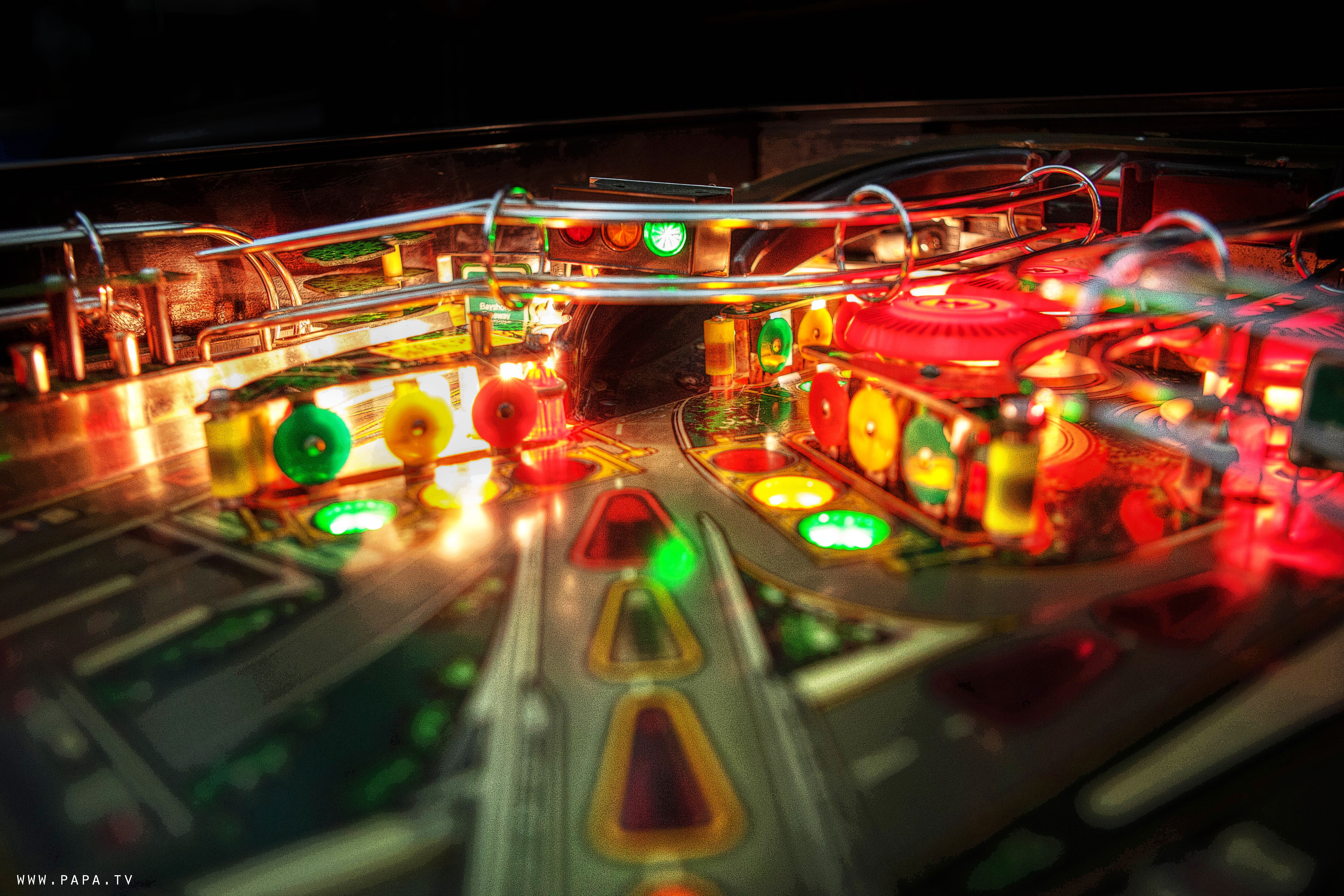 5K, pinball, HD Wallpaper