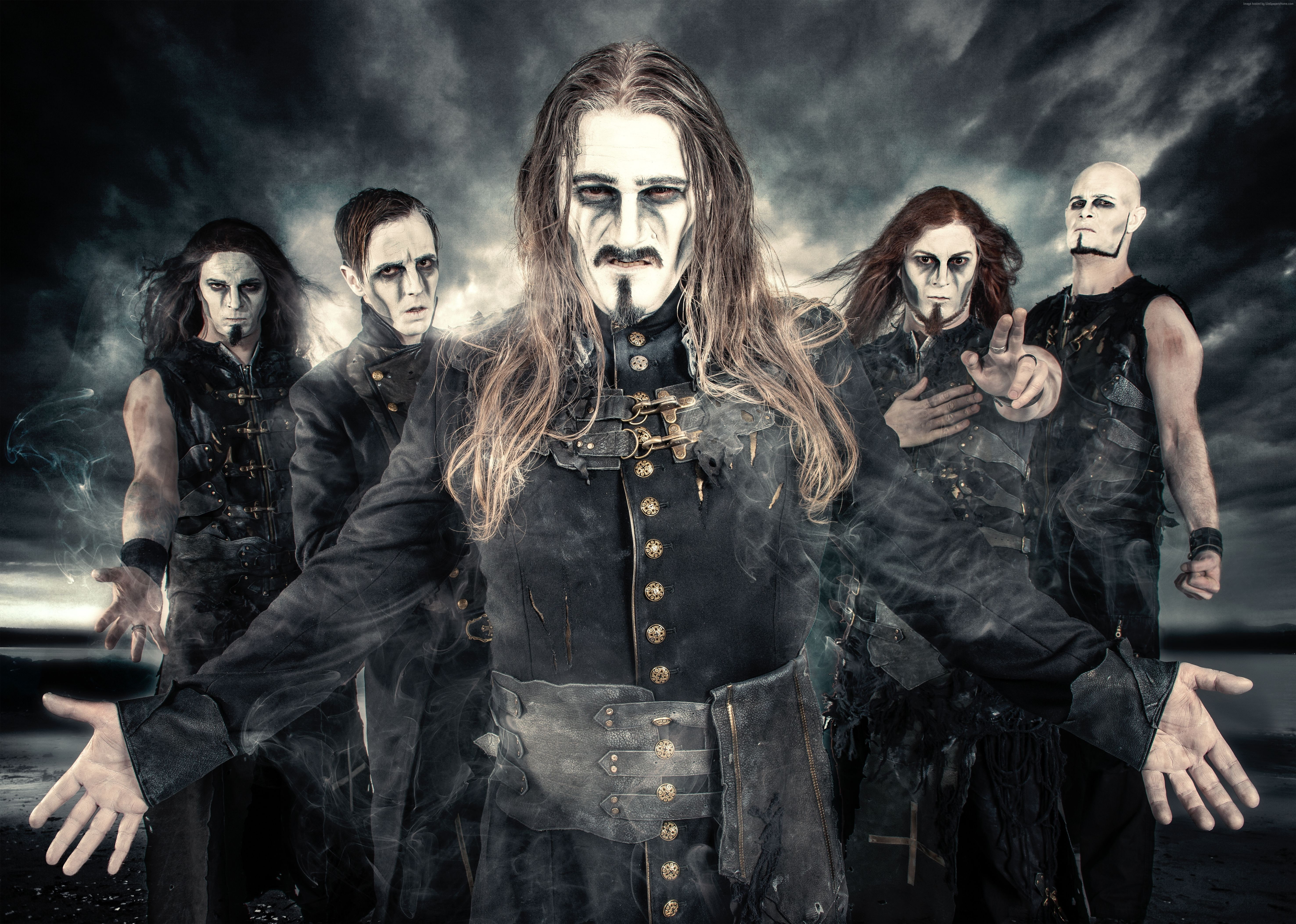 Powerwolf, Roel Van Helden, 5K, Falk Maria Schlegel, Matthew Greywolf, Top music artist and bands, Attila Dorn, Charles Greywolf, HD Wallpaper