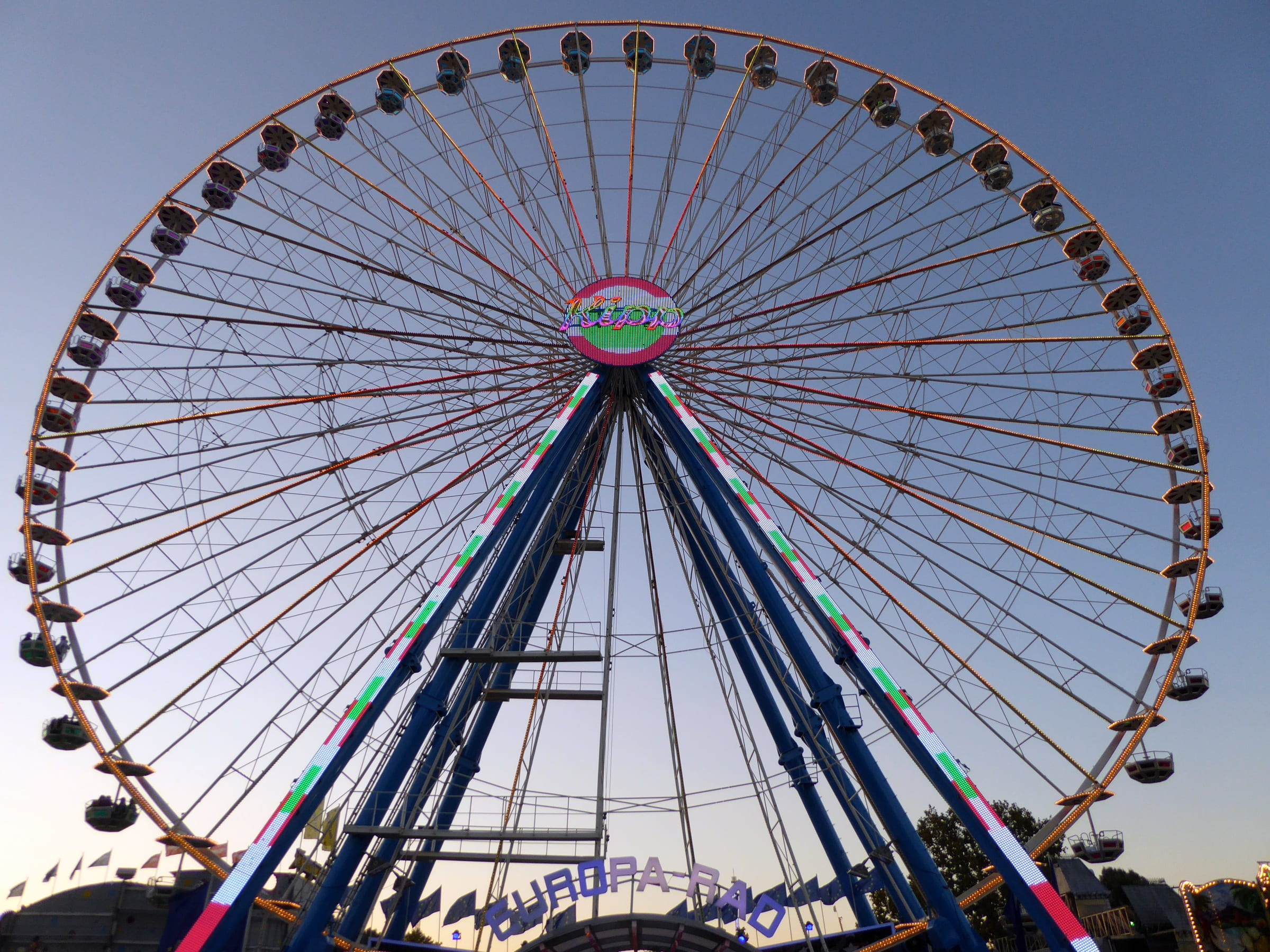 no people, bad cannstatt, folk festival, shape, traveling carnival, europe cycling, low angle view, fun, wasen, fairground, architecture, carnies, nature, HD Wallpaper