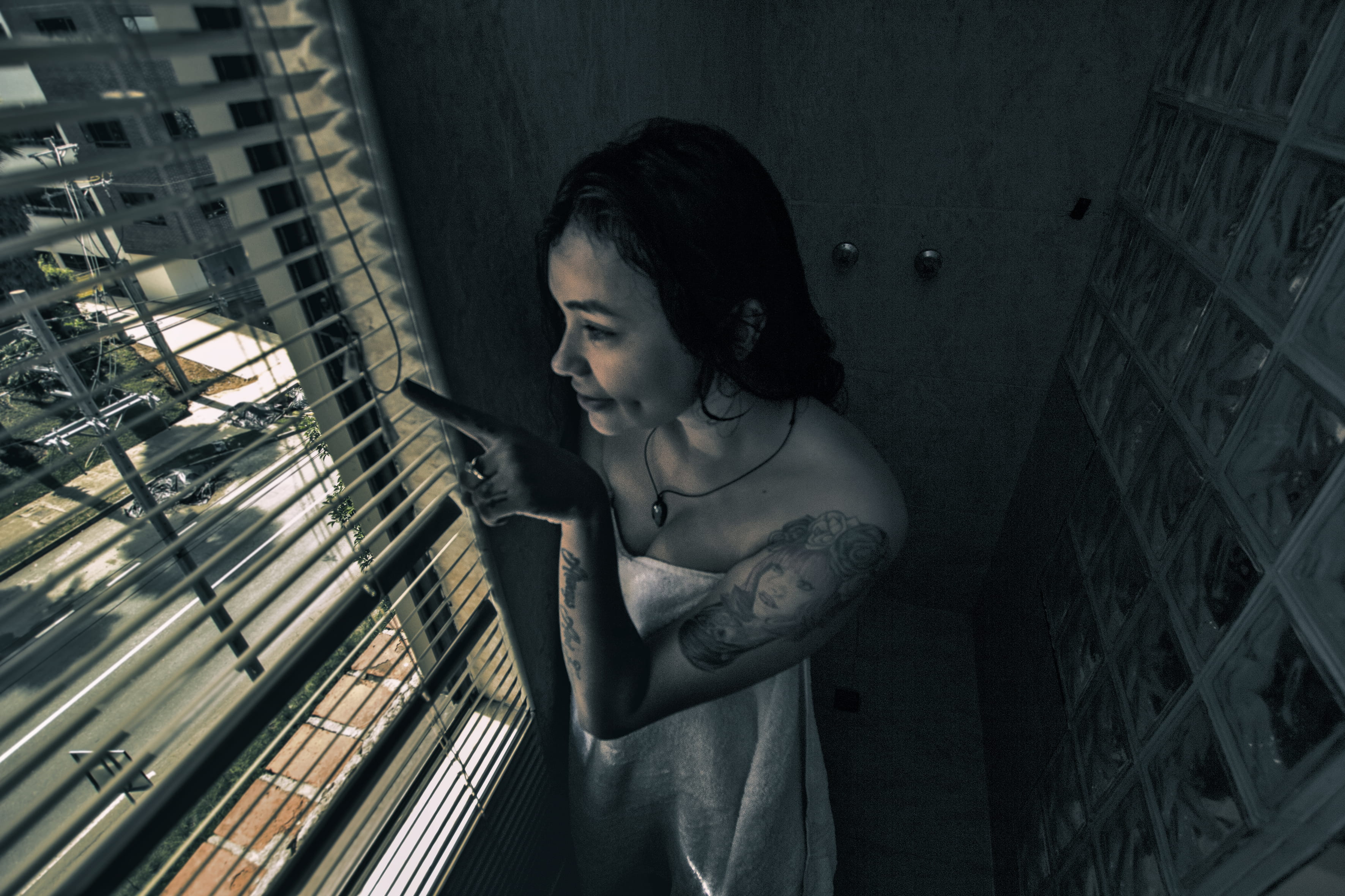 one person, face, human, hairstyle, female, lookin, contemplation, black hair, 2K, leisure activity, people, real people, young women, casual clothing, HD Wallpaper