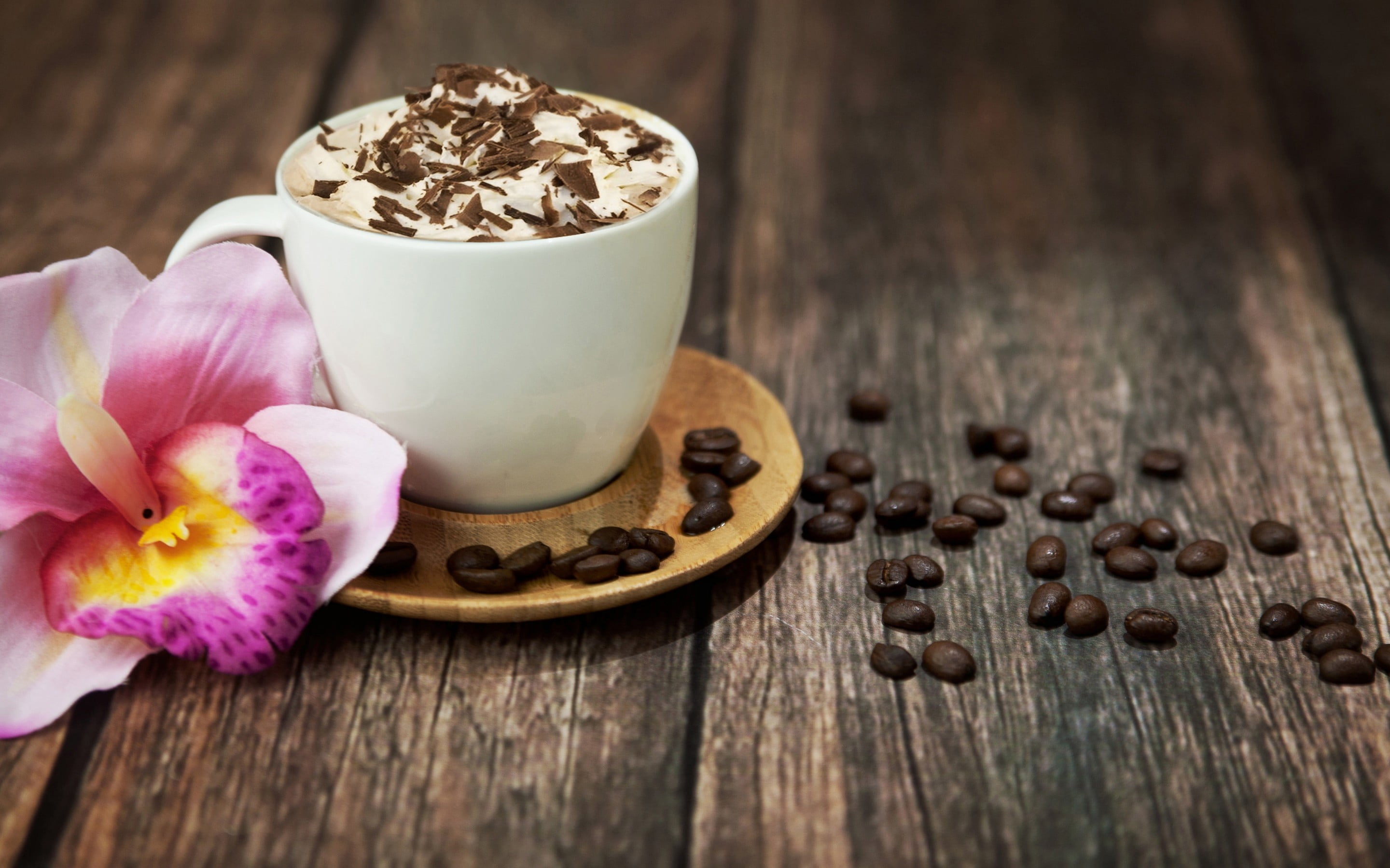 espresso, black Color, rustic, coffee Cup, refreshment, no people, close-up, cafe, brown, dark, food, milk, coffee Bean, chocolate, roasted coffee bean, HD Wallpaper