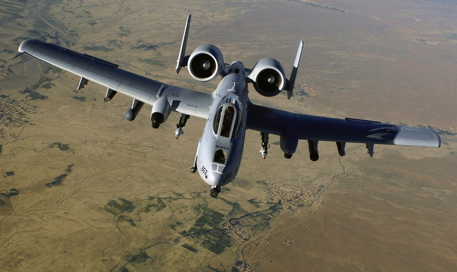 Jet Fighters, Fairchild Republic A-10 Thunderbolt II, 1080P, HD Wallpaper