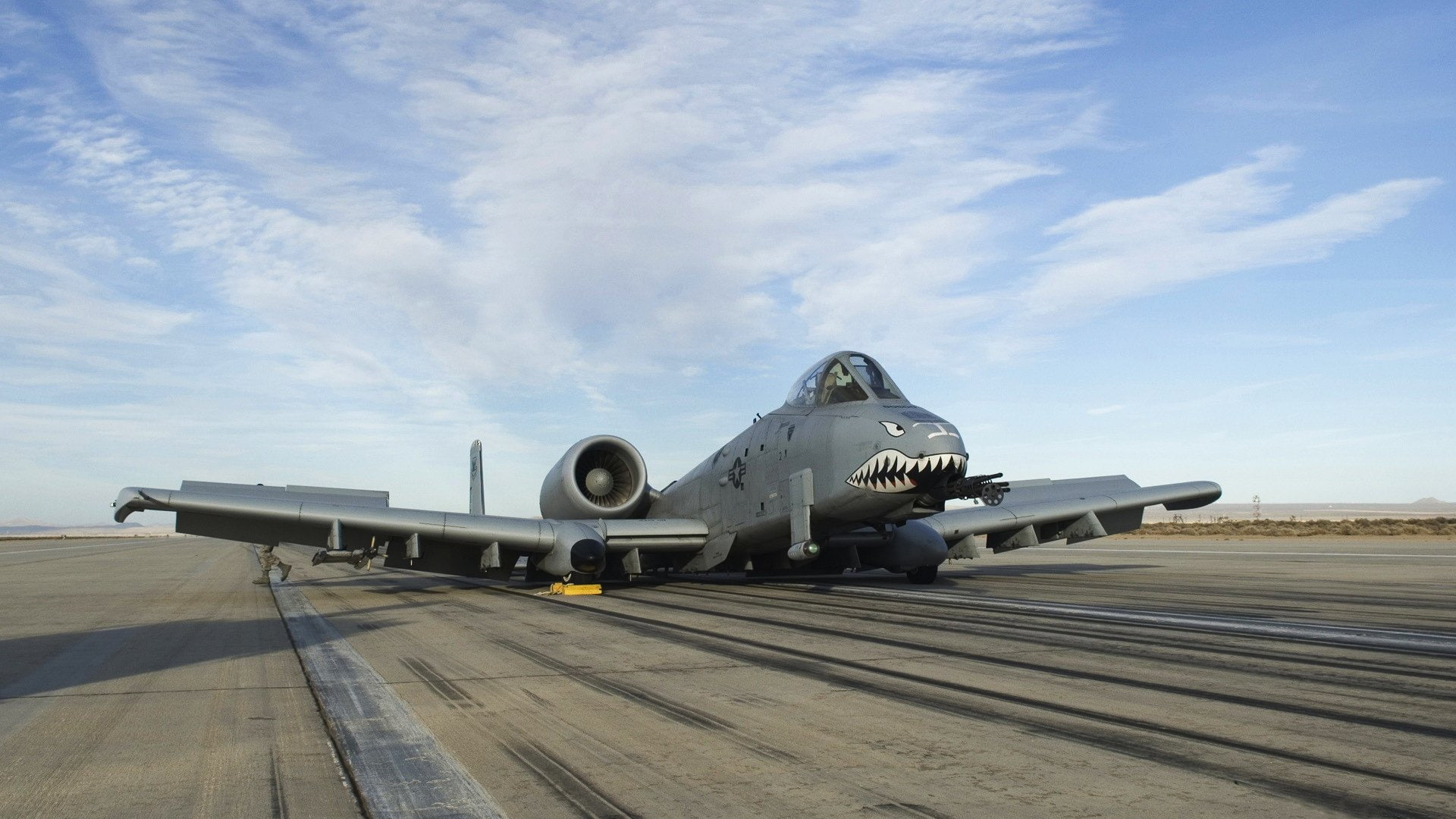 Jet Fighters, Fairchild Republic A-10 Thunderbolt II, 1080P, HD Wallpaper