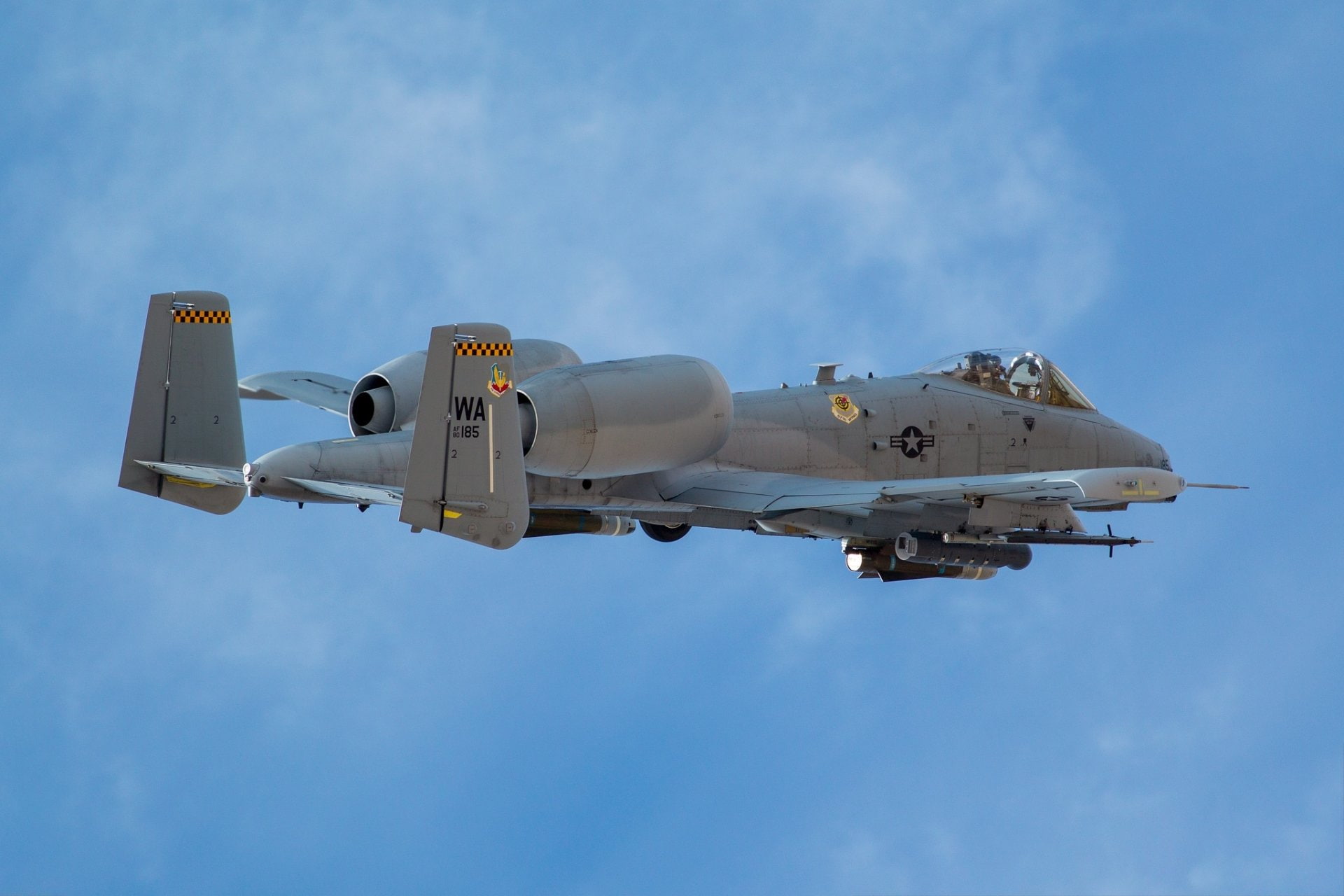 Jet Fighters, Warplane, Aircraft, Fairchild Republic A-10 Thunderbolt II, Jet Fighter, 1080P, HD Wallpaper