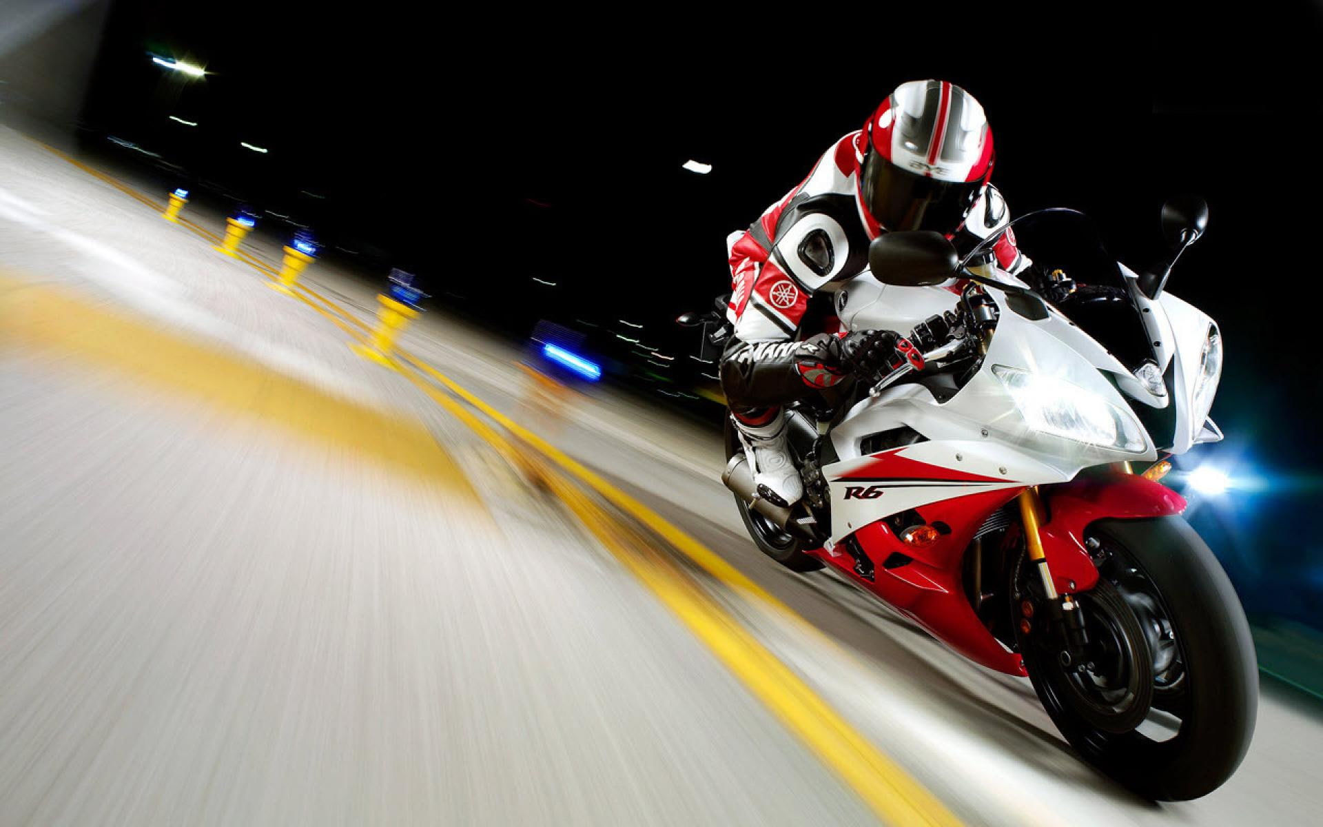2007, yzfr6, yzfr, yamaha, 1080P, race, HD Wallpaper