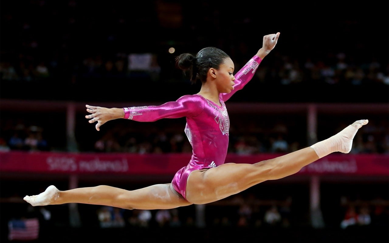 720P, action, sports, gymnastics, olympics, gabby, stop, douglas, jump, hd, HD Wallpaper