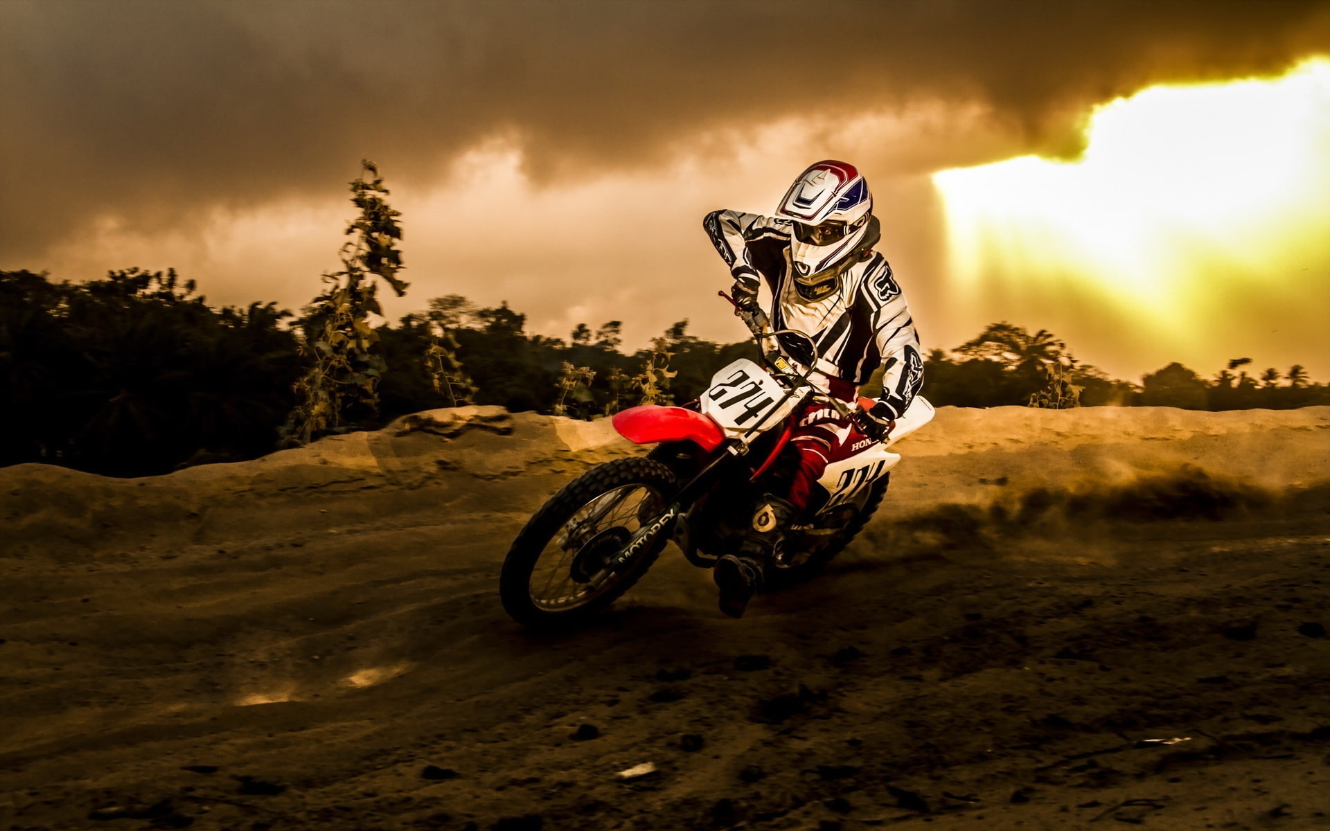 honda, honda race, 1080P, motorfx, moto honda, HD Wallpaper