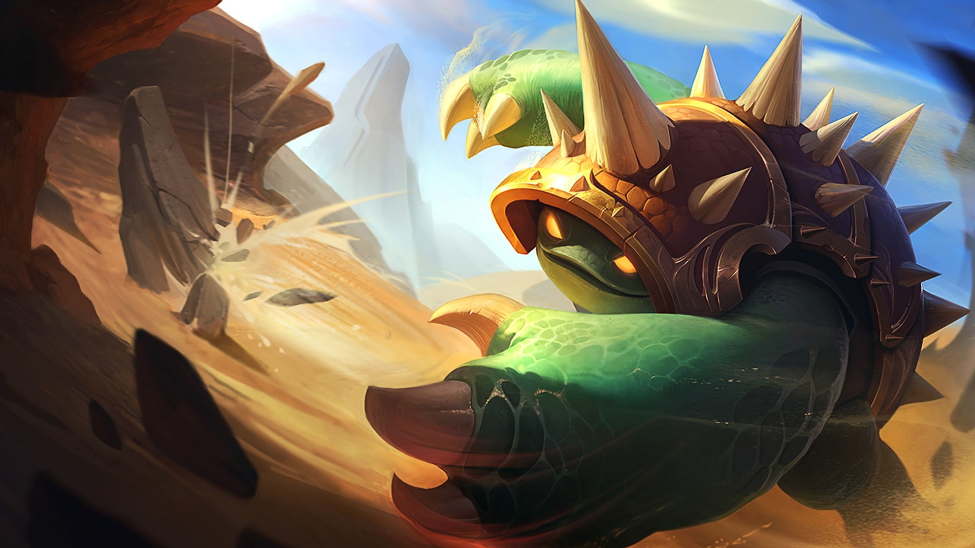 Rammus, League Of Legends, 1080P, HD Wallpaper