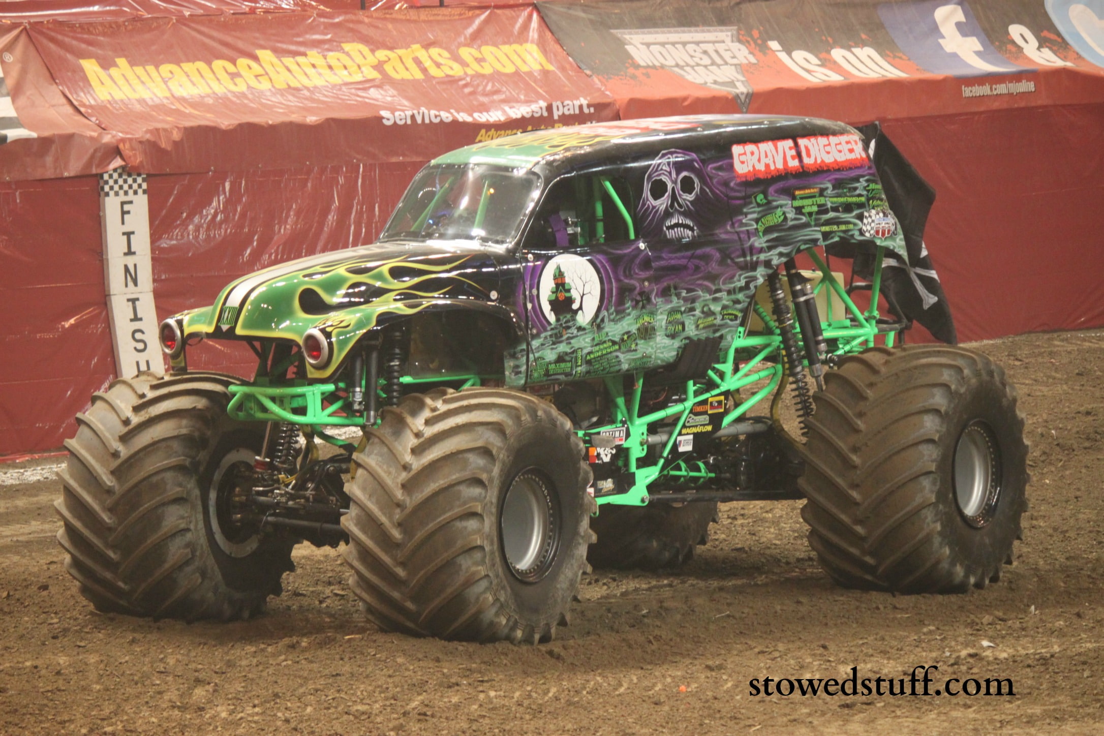 digger, race, 4x4, monster, racing, truck, monster truck, 1080P, grave, HD Wallpaper
