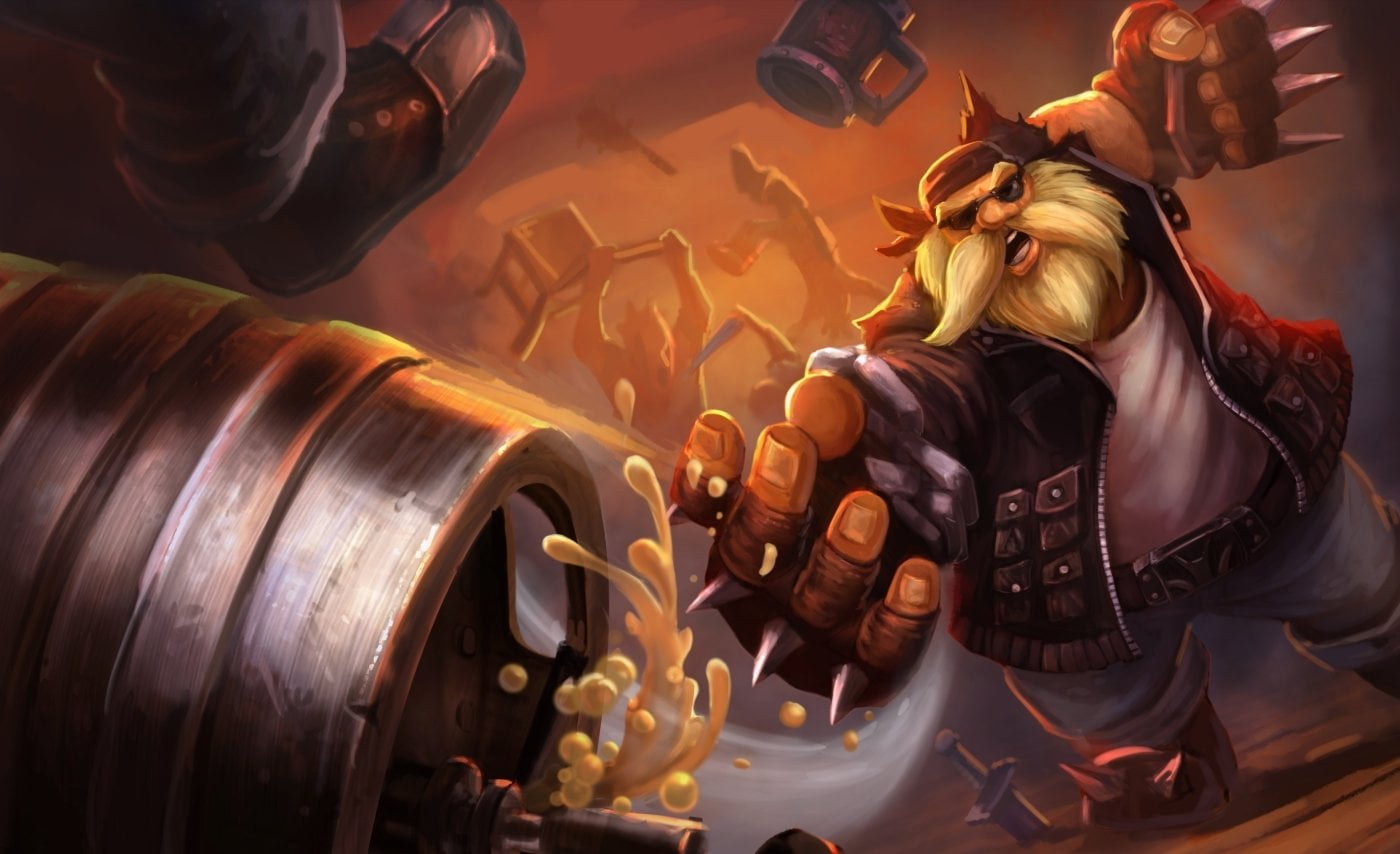 League Of Legends, holding, equipment, metal, skill, people, Video Game, welding, blurred motion, indoors, men, industry, Gragas (League Of Legends), technology, HD Wallpaper
