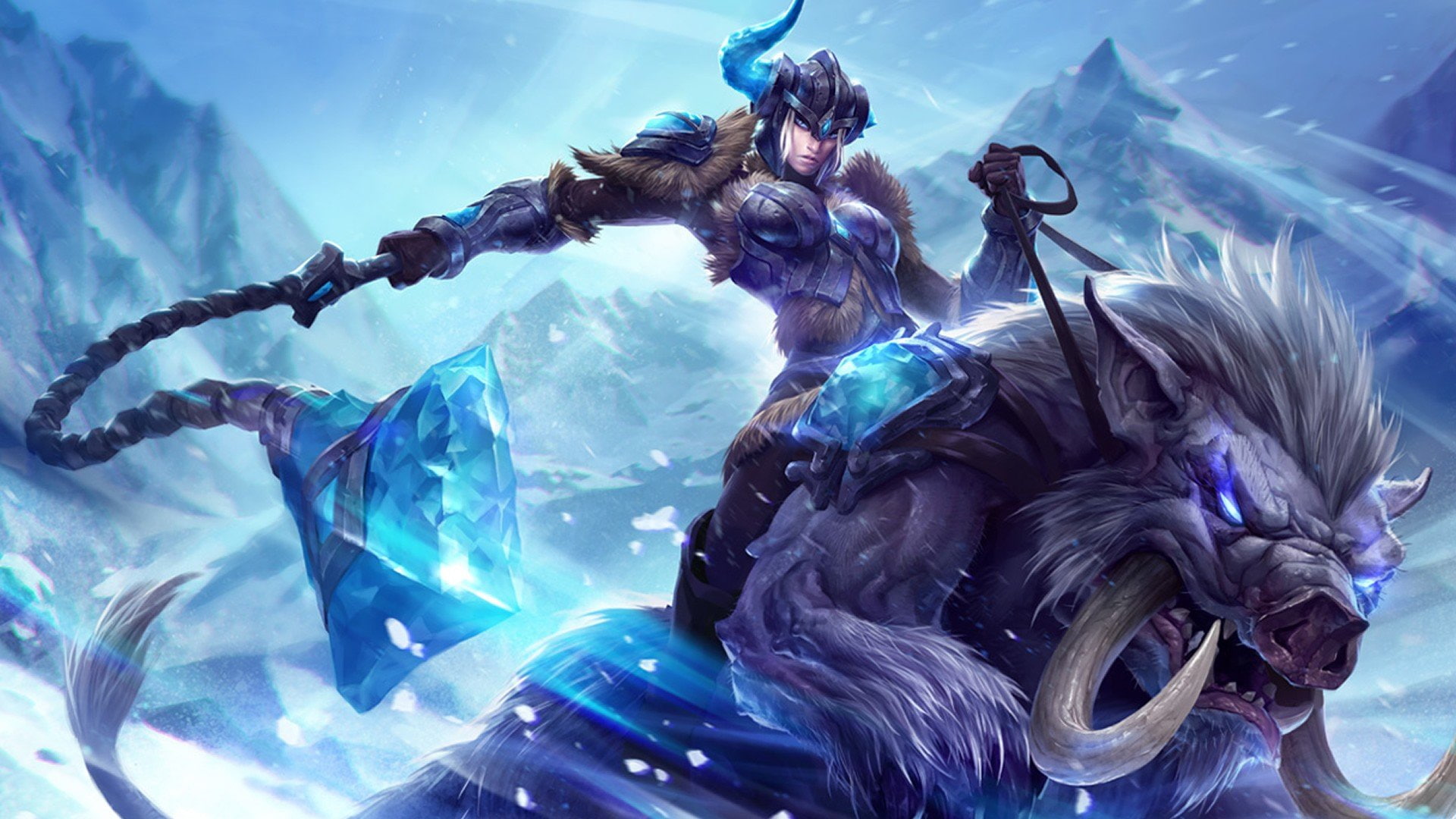 helmet, Sejuani, 1080P, League Of Legends, HD Wallpaper