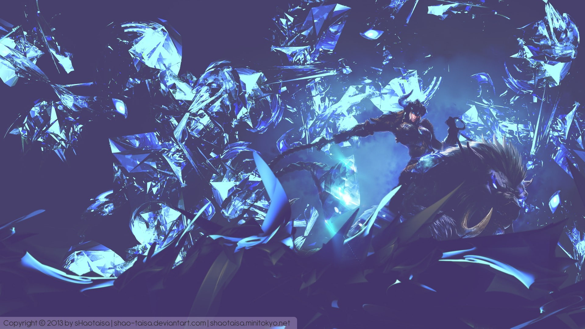 1080P, Sejuani, League Of Legends, HD Wallpaper