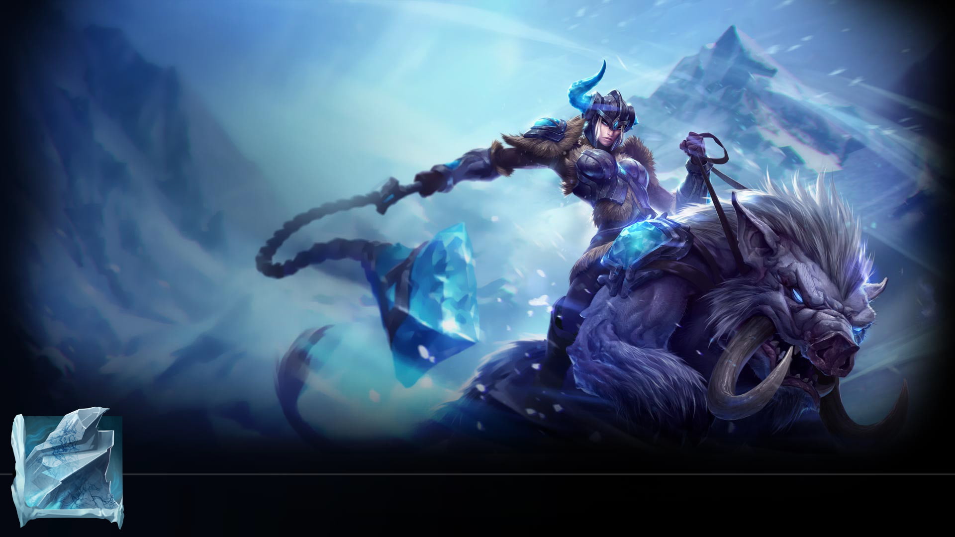 1080P, Sejuani (League Of Legends), Video Game, League Of Legends, HD Wallpaper