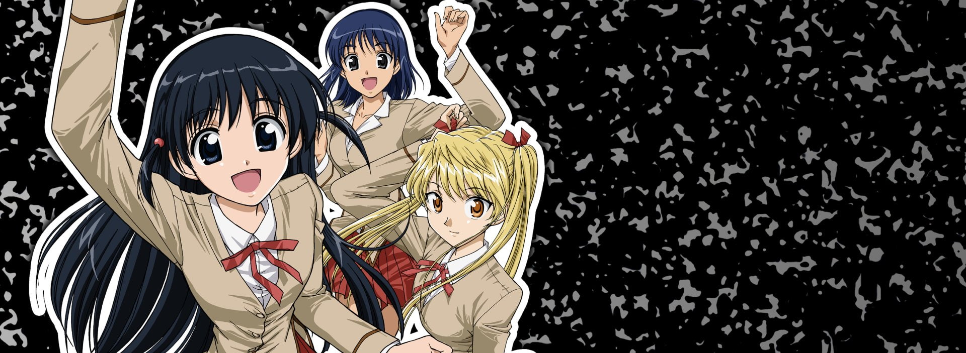 1080P, Mikoto Suou, Anime, School Rumble, Tenma Tsukamoto, Eri Sawachika, HD Wallpaper
