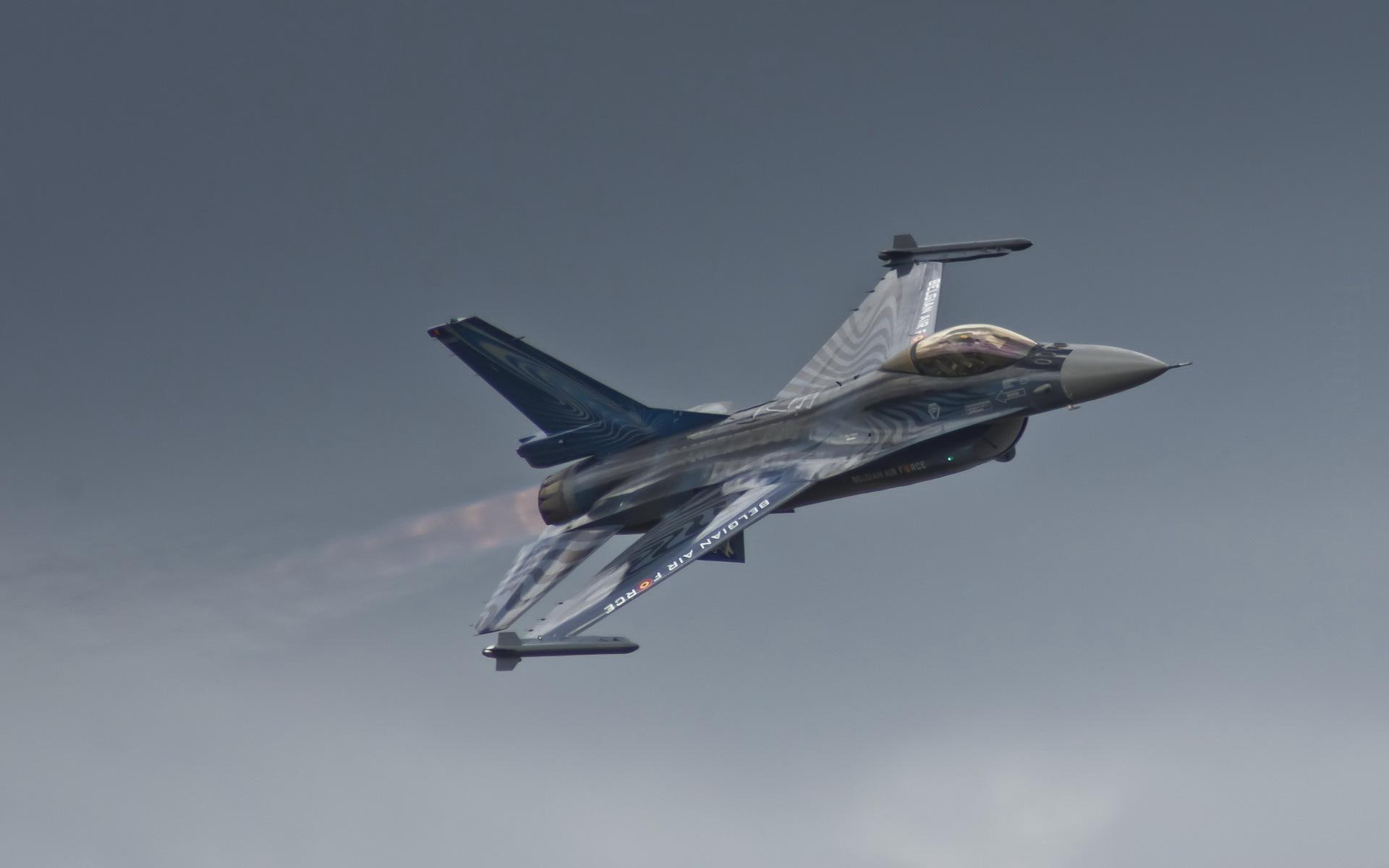 paint job, belgian, fighter, air, aircraft planes, f, force, military, plane, 1080P, HD Wallpaper