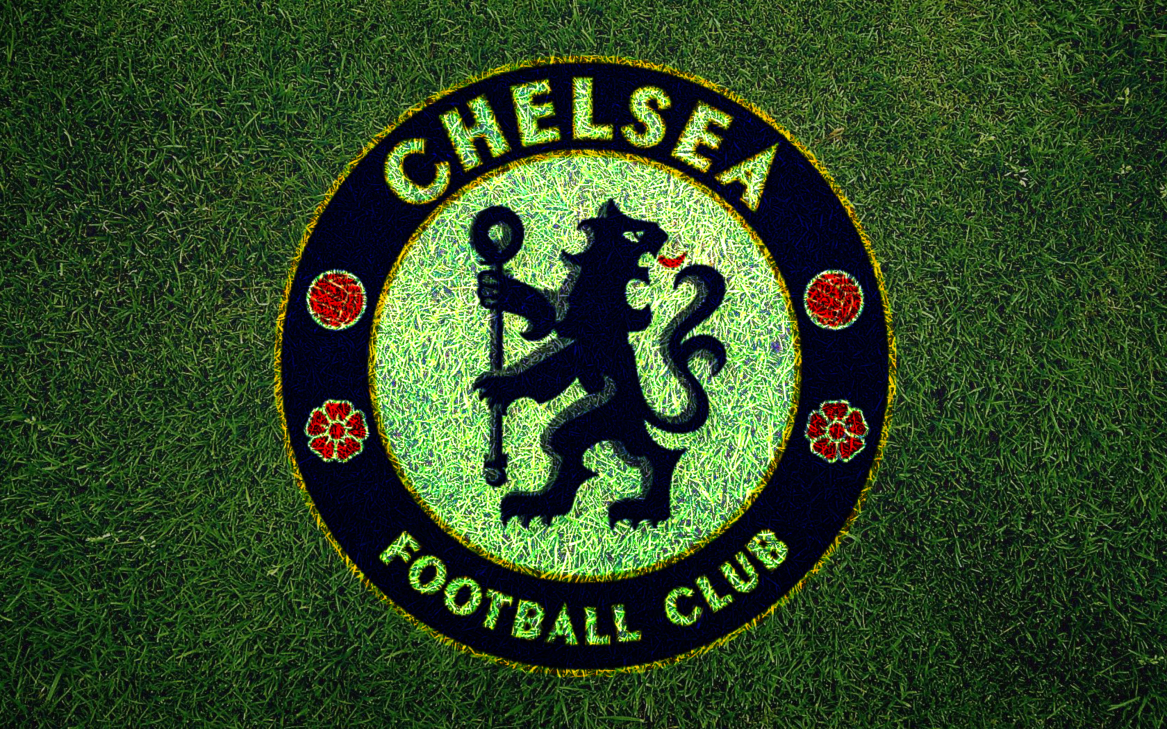 Chelsea F.C., Emblem, Logo, 4K, Soccer, HD Wallpaper
