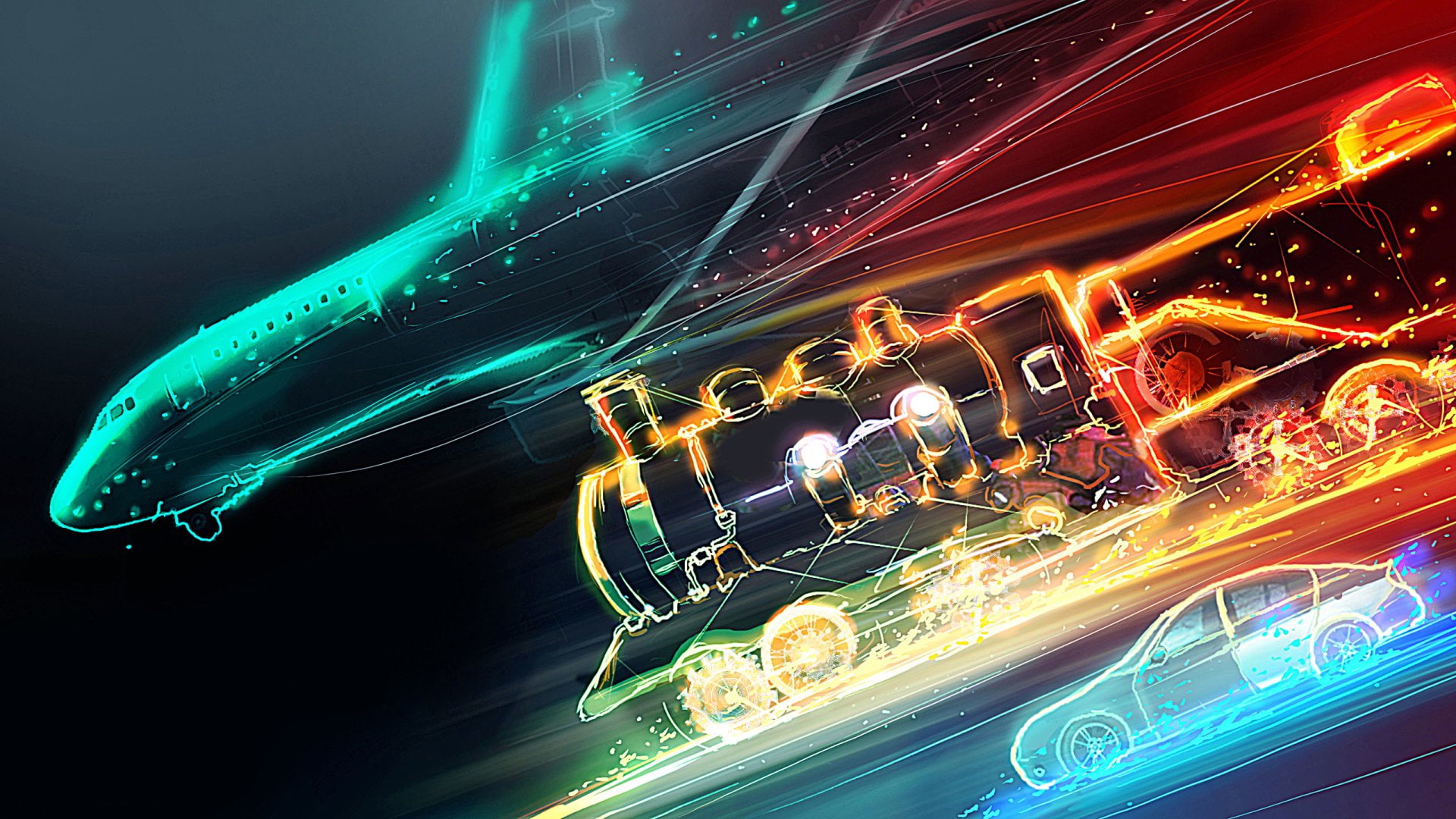 illuminated, fiber optic, Video Game, abstract, Child Of Eden, light - natural phenomenon, cyberspace, studio shot, motion, connection, pattern, electricity, HD Wallpaper