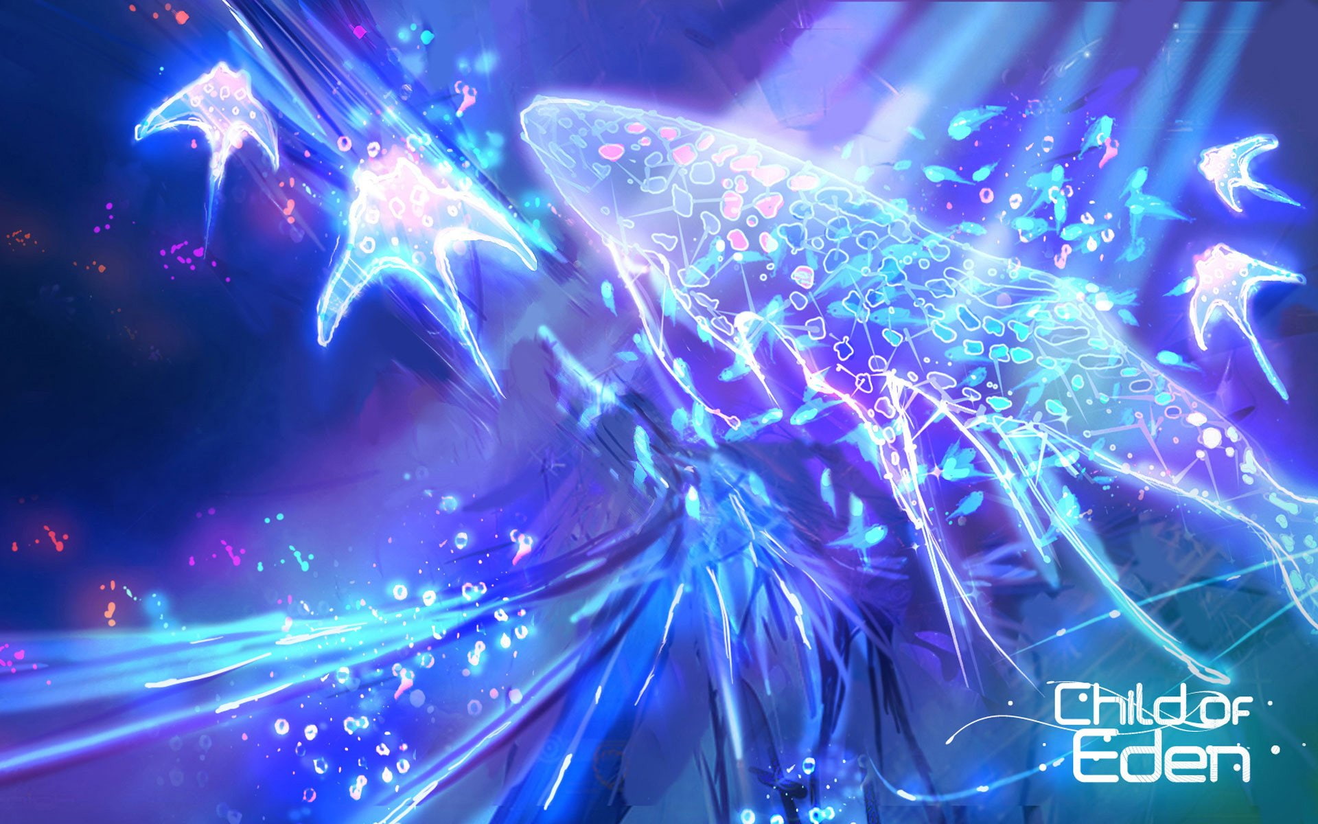 1080P, Video Game, Child Of Eden, HD Wallpaper