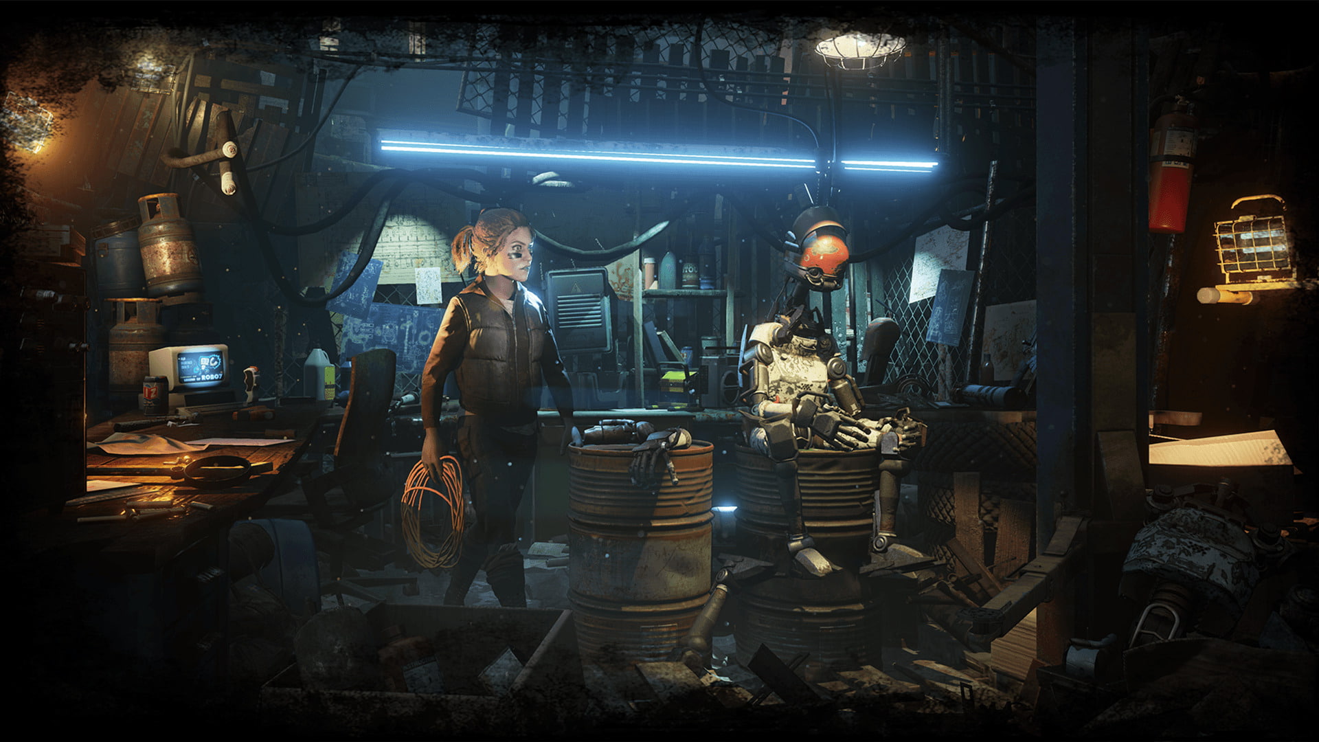 1080P, Mutant Year Zero: Road to Eden, Robot, Video Game, HD Wallpaper