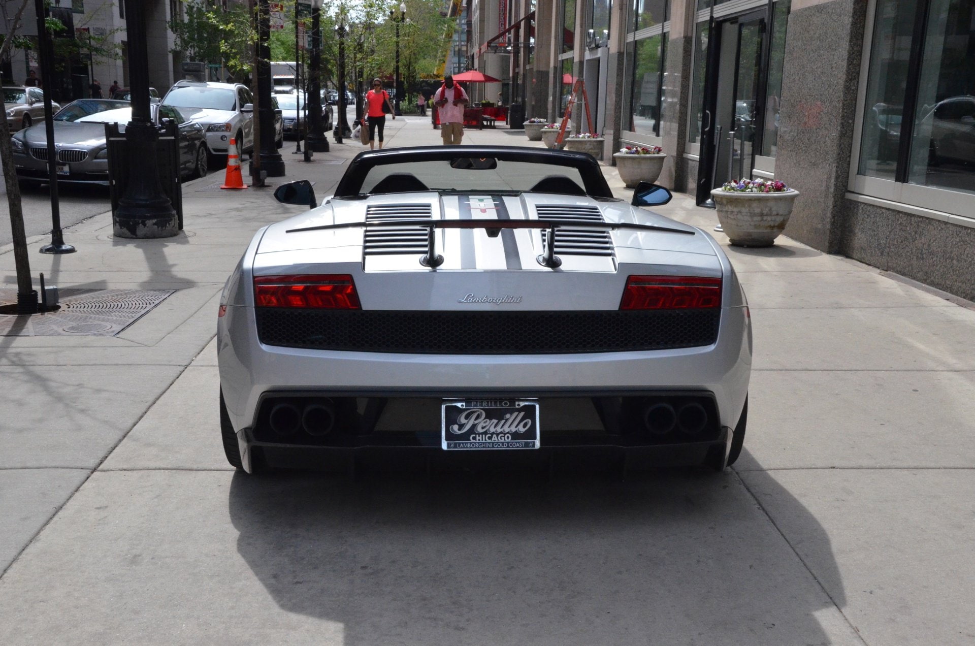 argento, gallardo, exotic, lp570, performante, supercar, convertible, silver, 1080P, roadster, sportscar, spider, lamborghini, argent, italian, cabriolet, HD Wallpaper