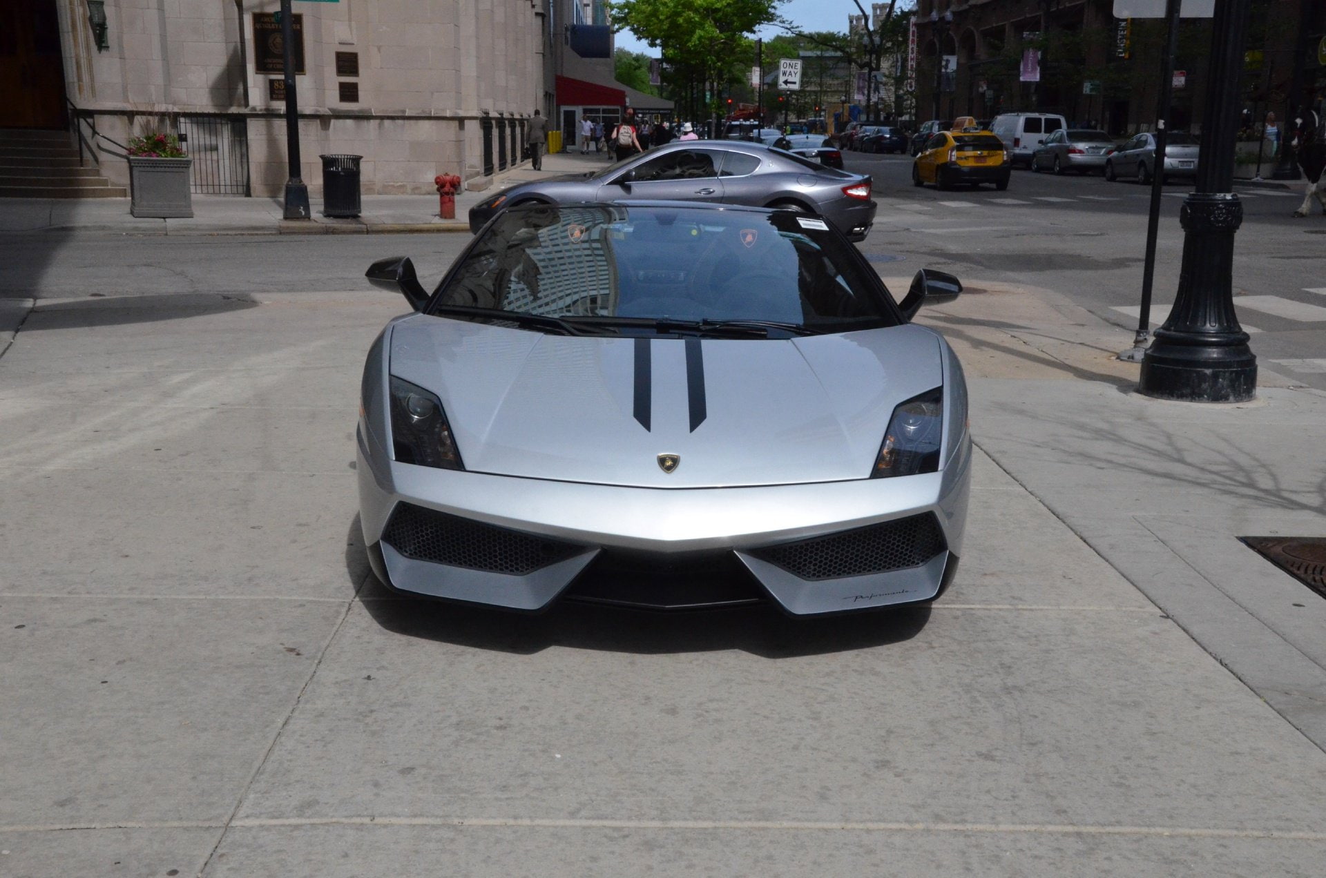 argent, performante, lamborghini, gallardo, 1080P, argento, lp570 4, convertible, sportscar, exotic, italian, silver, supercar, cabriolet, roadster, spider, HD Wallpaper