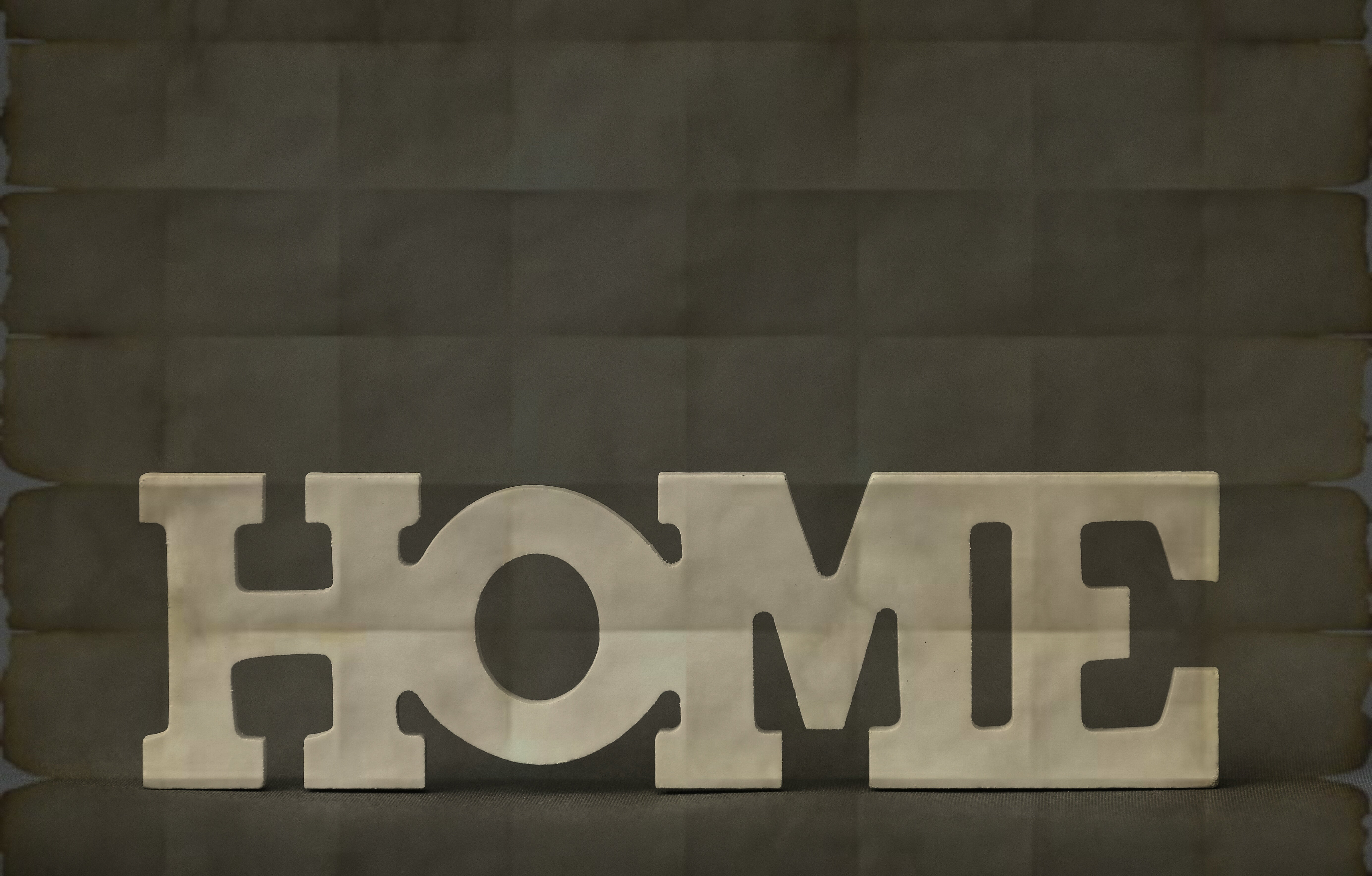 feel at ease, 5K, freestanding, wall - building feature, sign, day, luck, shape, pattern, at home, black color, indoors, built structure, home, sunlight, HD Wallpaper