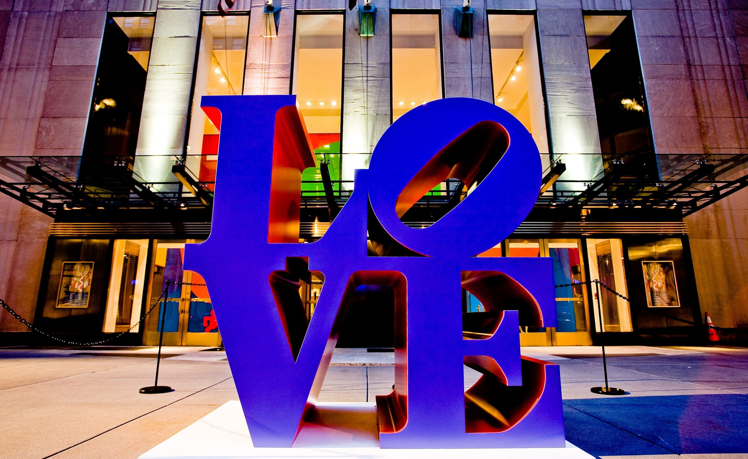 text, art and craft, built structure, multi colored, Manhattan, wood - material, absence, love sculpture, building, 2K, Avenue, capital letter, architectural column, HD Wallpaper