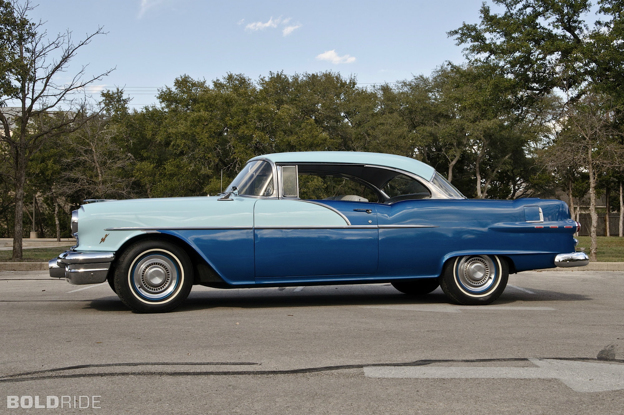 1956, chieftain, 1080P, pontiac, retro, HD Wallpaper
