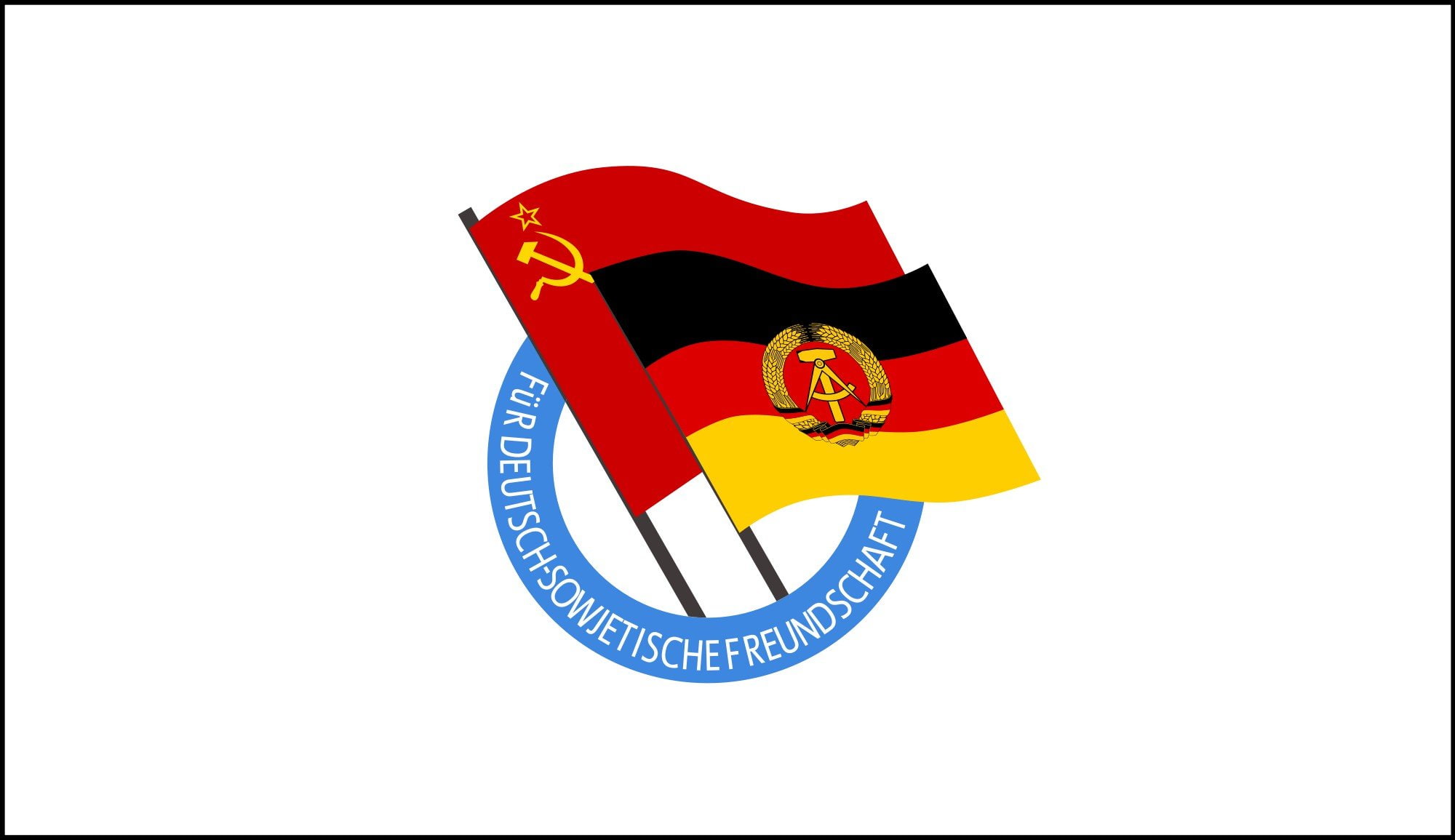 2000px flagge, 1080P, gesellschaft, deutsch sowj freundschaft svg, HD Wallpaper